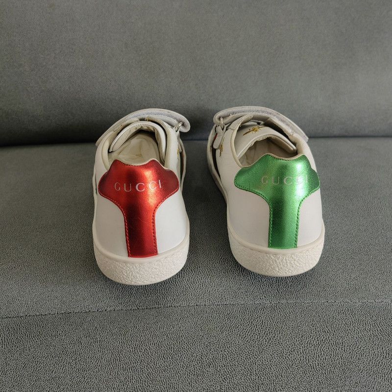 Gucci Gucci Ace Bee Embroidered Sneakers - Size US 5.5 / EU 38 - 3 Thumbnail