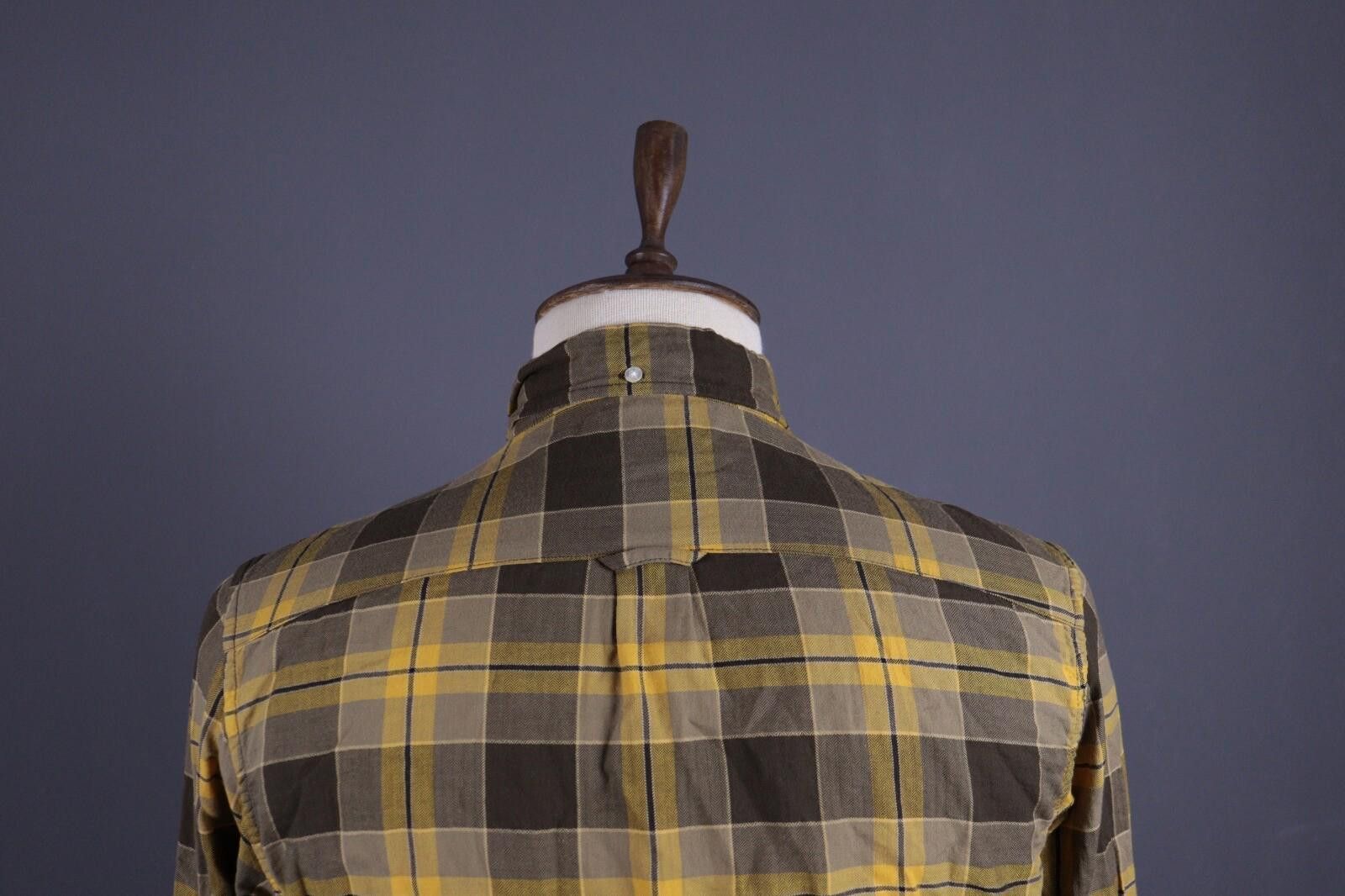 Edwin EDWIN Standart Brown Check Flannel Long Sleeve Shirt Size M Size US M / EU 48-50 / 2 - 9 Thumbnail