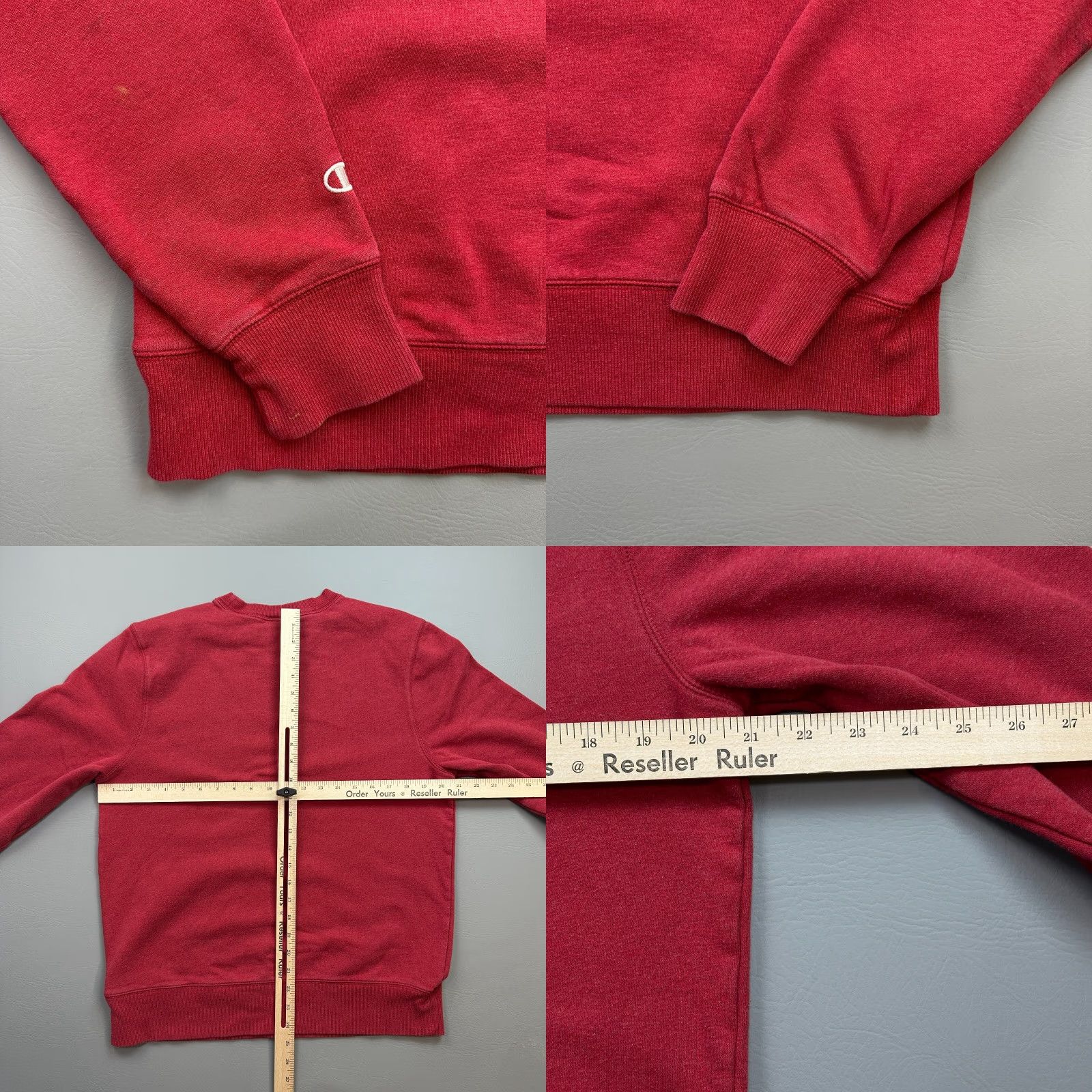 Champion Champion Originals Sweatshirt Mens Red Fleece Pullover Crewneck M Sweatshirt Mens Red Fleece Pullover Crewneck Size US M / EU 48-50 / 2 - 8 Thumbnail