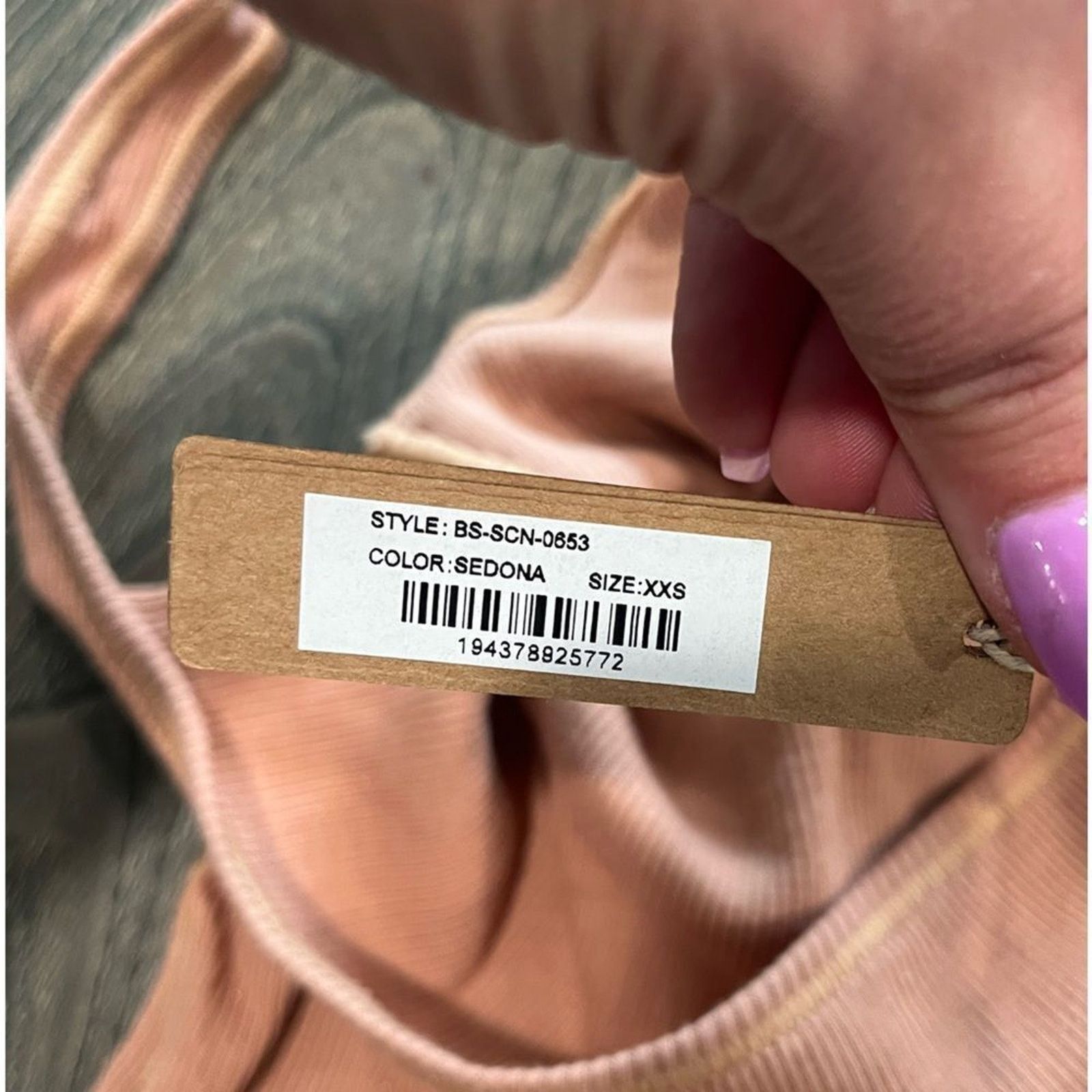 SKIMS NWT Skims Ribbed Stretch Cotton Bodysuit Sedona Size XXS Size XXS / US 00 / IT 34 - 4 Thumbnail