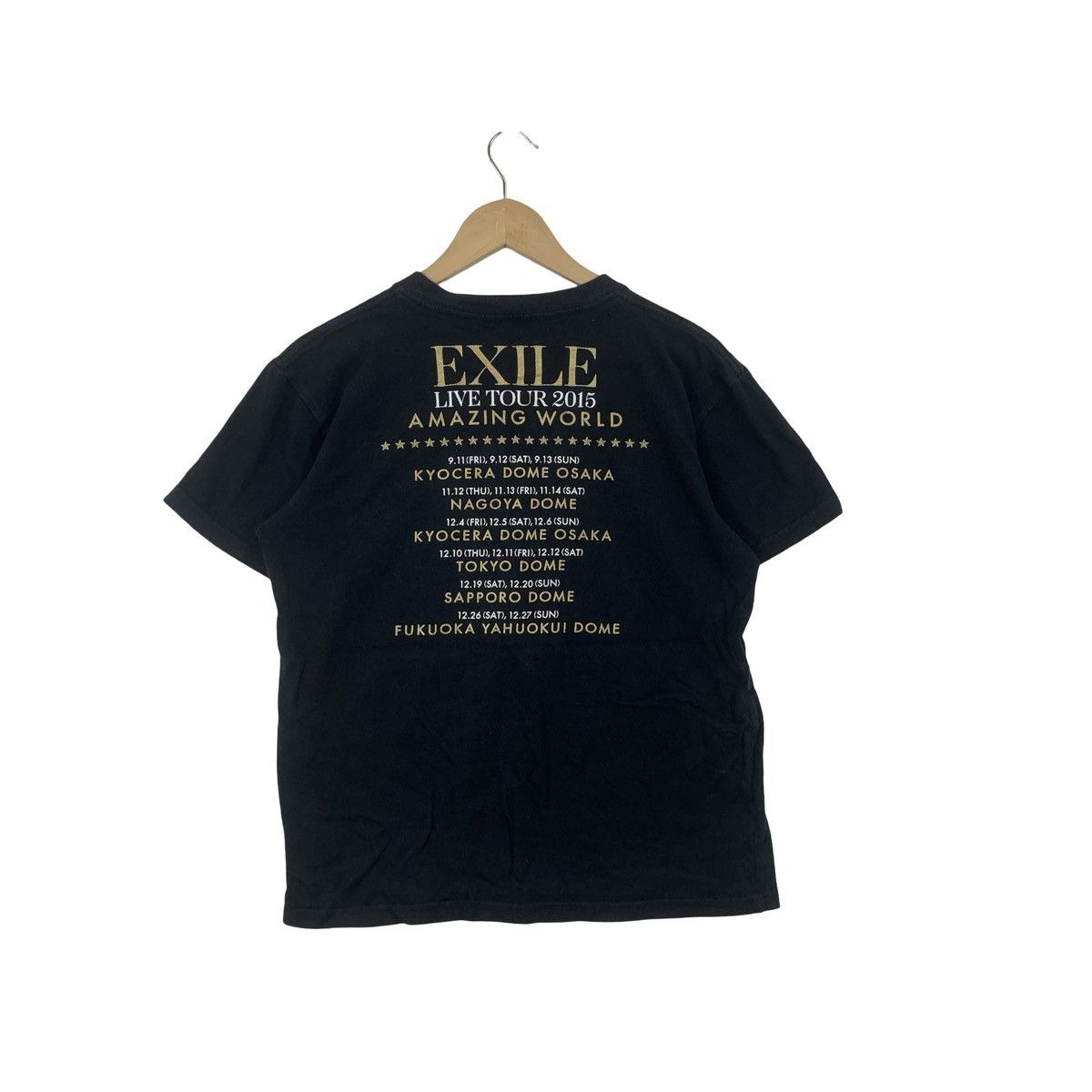 Band Tees EXILE Live Tour 2015 Amazing World Merchandise Tee Shirt Top Size US M / EU 48-50 / 2 - 6 Thumbnail