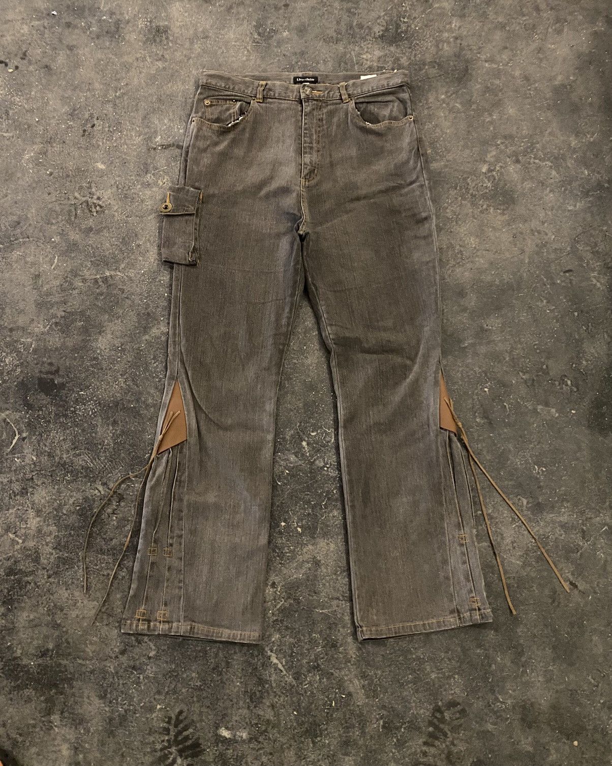 Hysteric Glamour × If Six Was Nine × Le Grande Bleu (L.G.B.) Y2k Livre Claire ifsixwasnine goa style jeans Size US 33 - 1 Thumbnail