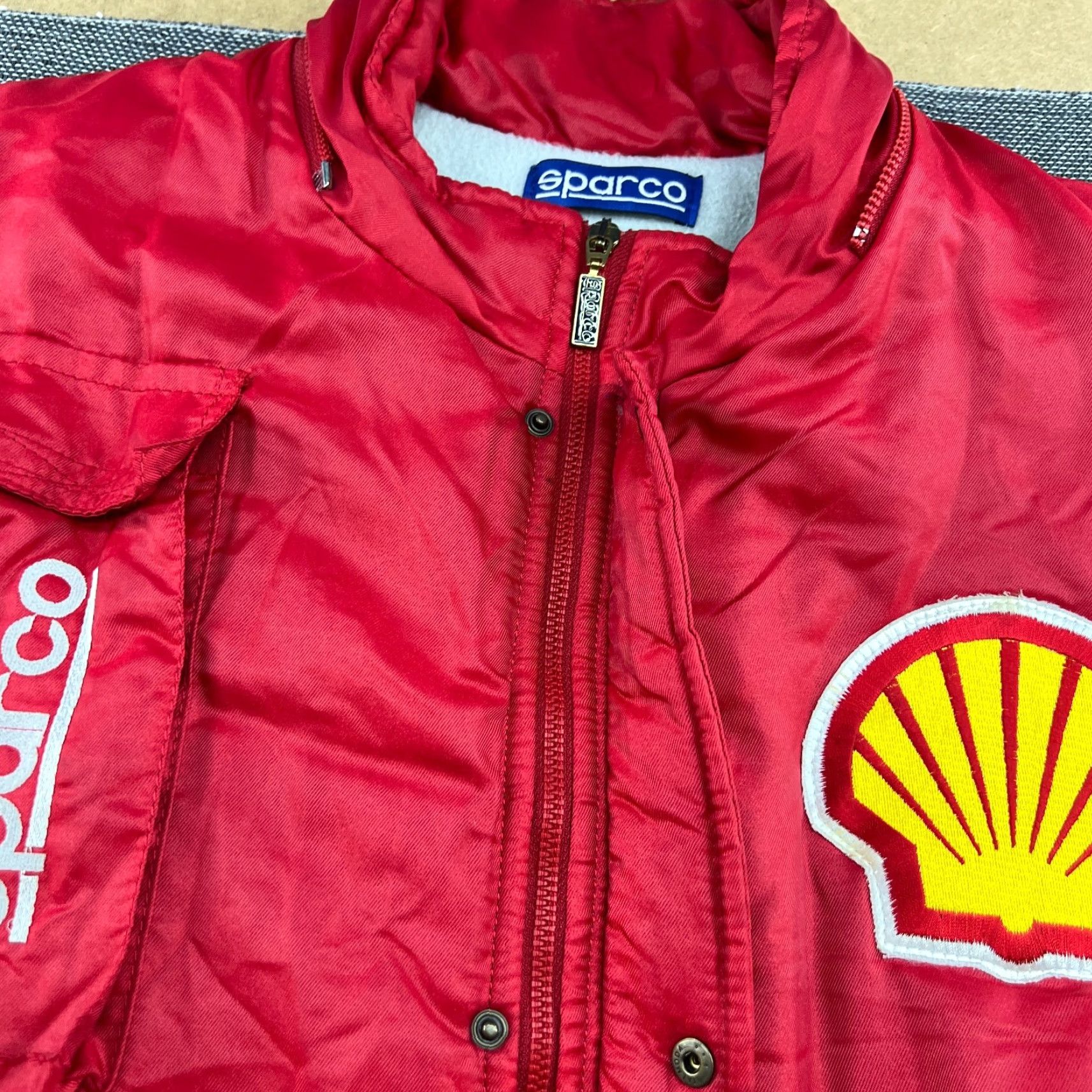 Vintage VINTAGE Sparco Jacket Purple? Size US XL / EU 56 / 4 - 7 Thumbnail