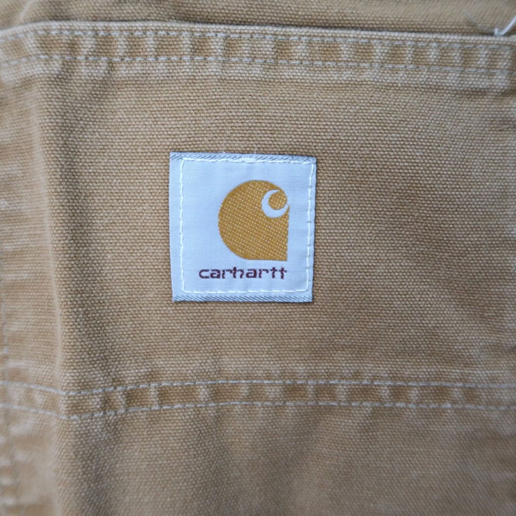 Carhartt Carhartt Carpenter Pants Men 42x32 Duck Canvas Baggy Straight 5-Pocket Brown 90s Style Workwear Cotton Jeans Size US 42 / EU 58 - 5 Thumbnail