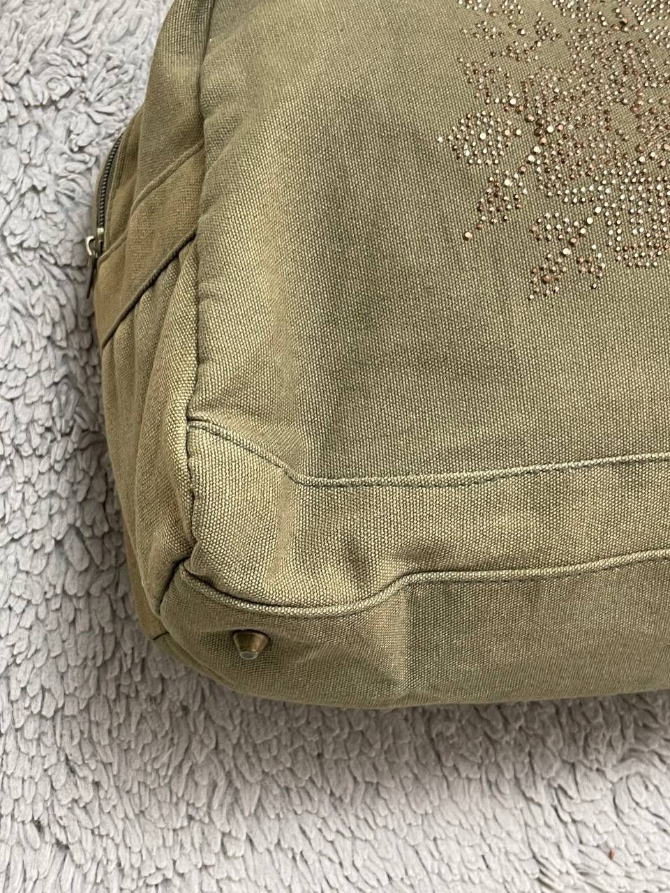 Japanese Brand × Vintage Vintage 90’s Bag Khaki Colour Diesel Style Avantgarde Size ONE SIZE - 3 Thumbnail