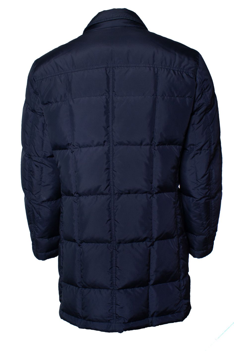 Fay Fay, blue quilted overcoat Size US XL / EU 56 / 4 - 4 Thumbnail