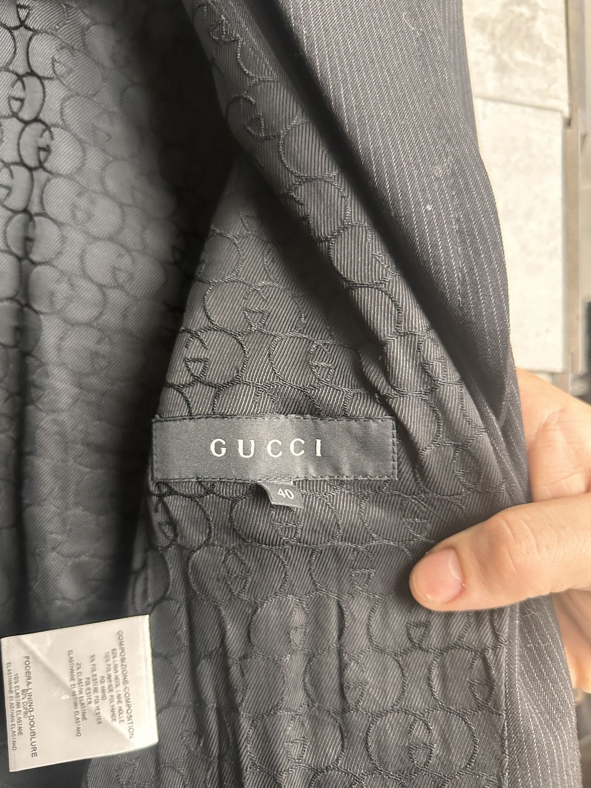 Gucci Gucci Black Blazer Size M / US 6-8 / IT 42-44 - 7 Thumbnail