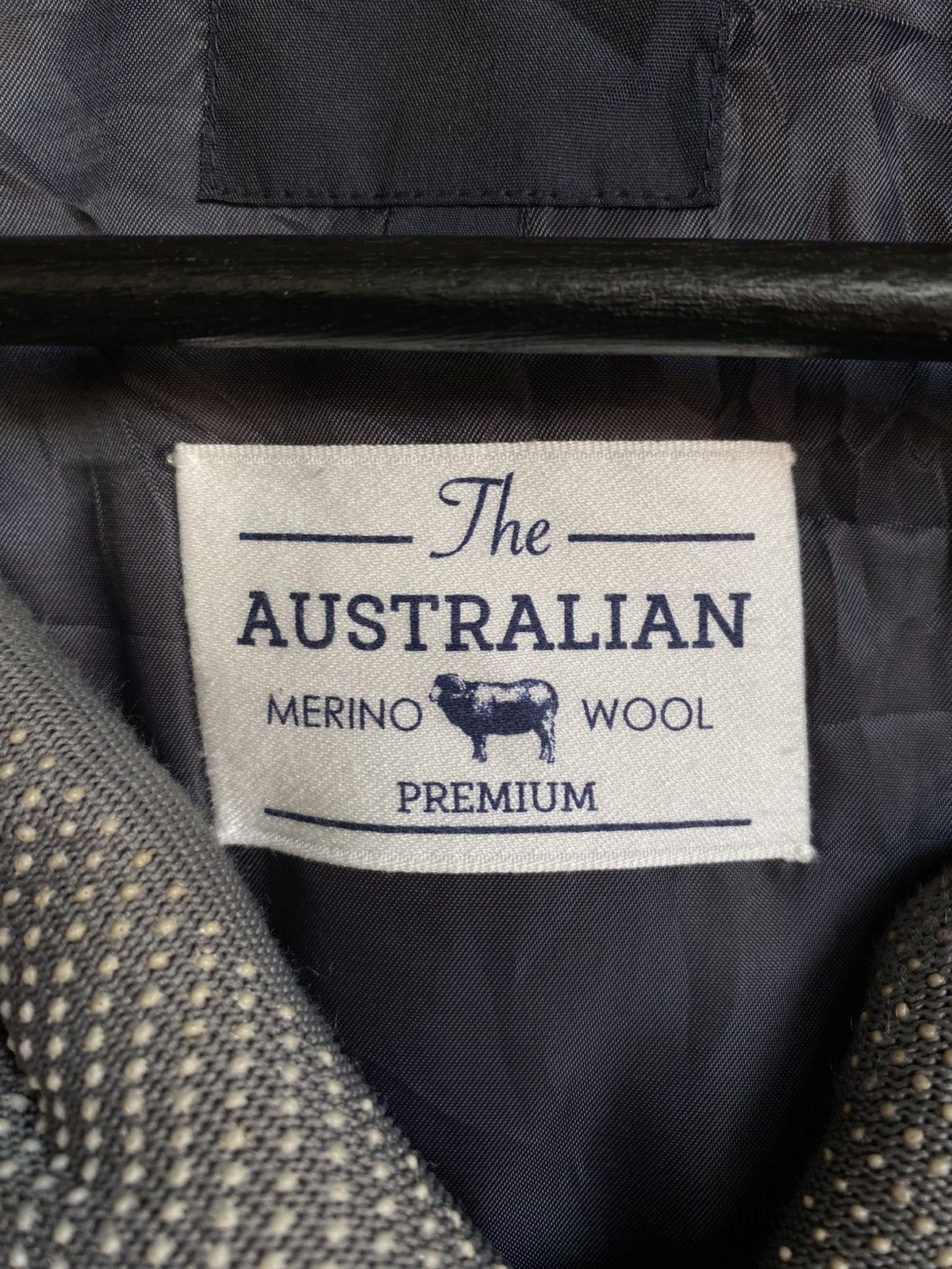 RAGEBLUE RAGEBLUE Olive Green Bomber Jacket Australian Merino Wool Size US S / EU 44-46 / 1 - 7 Thumbnail
