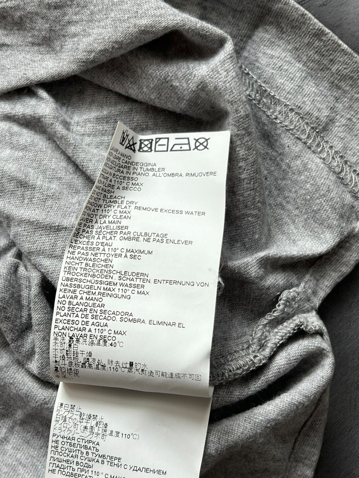 Vivienne Westwood Vivienne Westwood T-Shirt Small Logo Y2K Grey Size XL Size US XL / EU 56 / 4 - 6 Thumbnail
