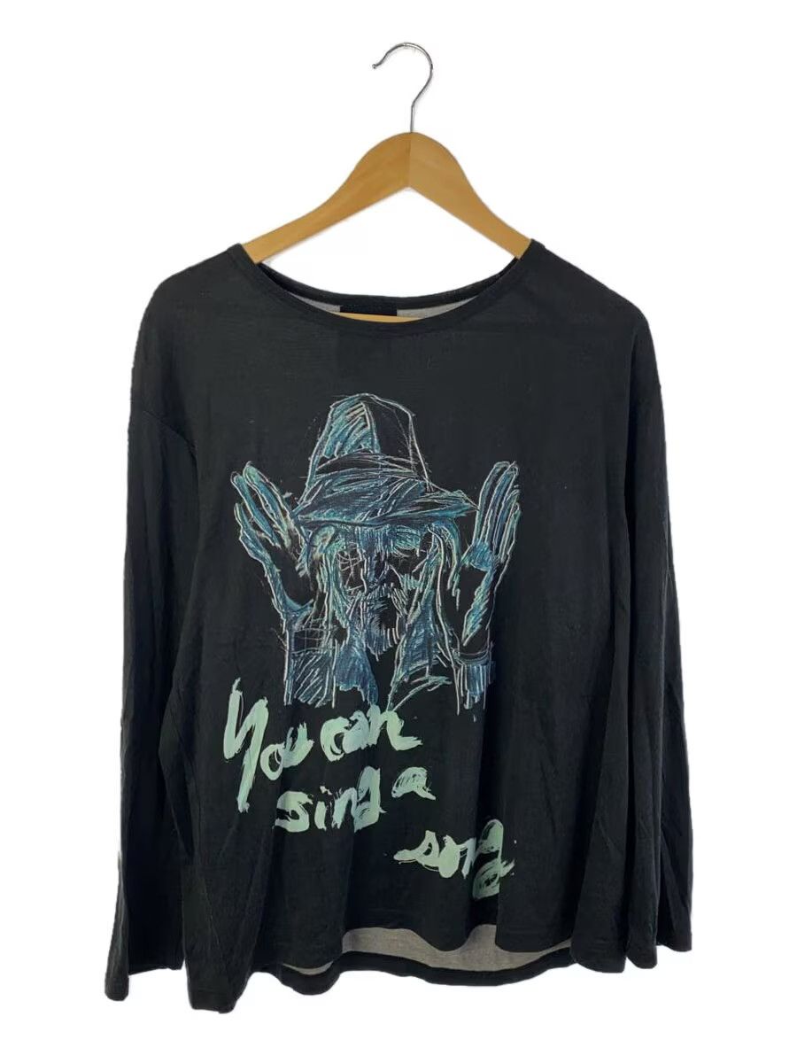 Yohji Yamamoto Sketch Drawing Long Sleeve Tee Size US M / EU 48-50 / 2 - 1 Thumbnail
