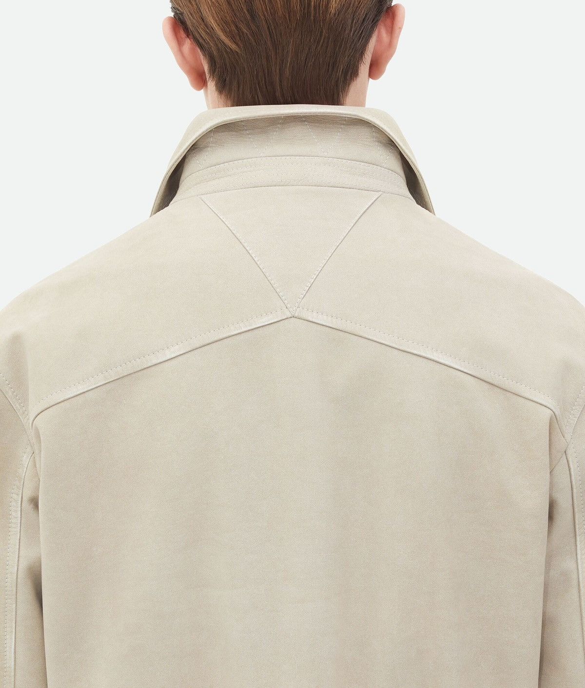 Bottega Veneta 🔥$7.4K VALUE🔥 Leather Print Chino Jacket Size US M / EU 48-50 / 2 - 4 Thumbnail