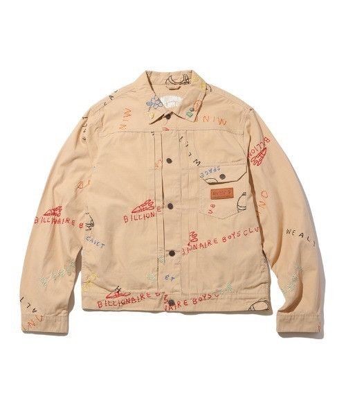 Billionaire Boys Club 🔥300$ BILLIONAIRE BOYS CLUB Homeroom Multi logo Jacket Size US L / EU 52-54 / 3 - 21 Thumbnail