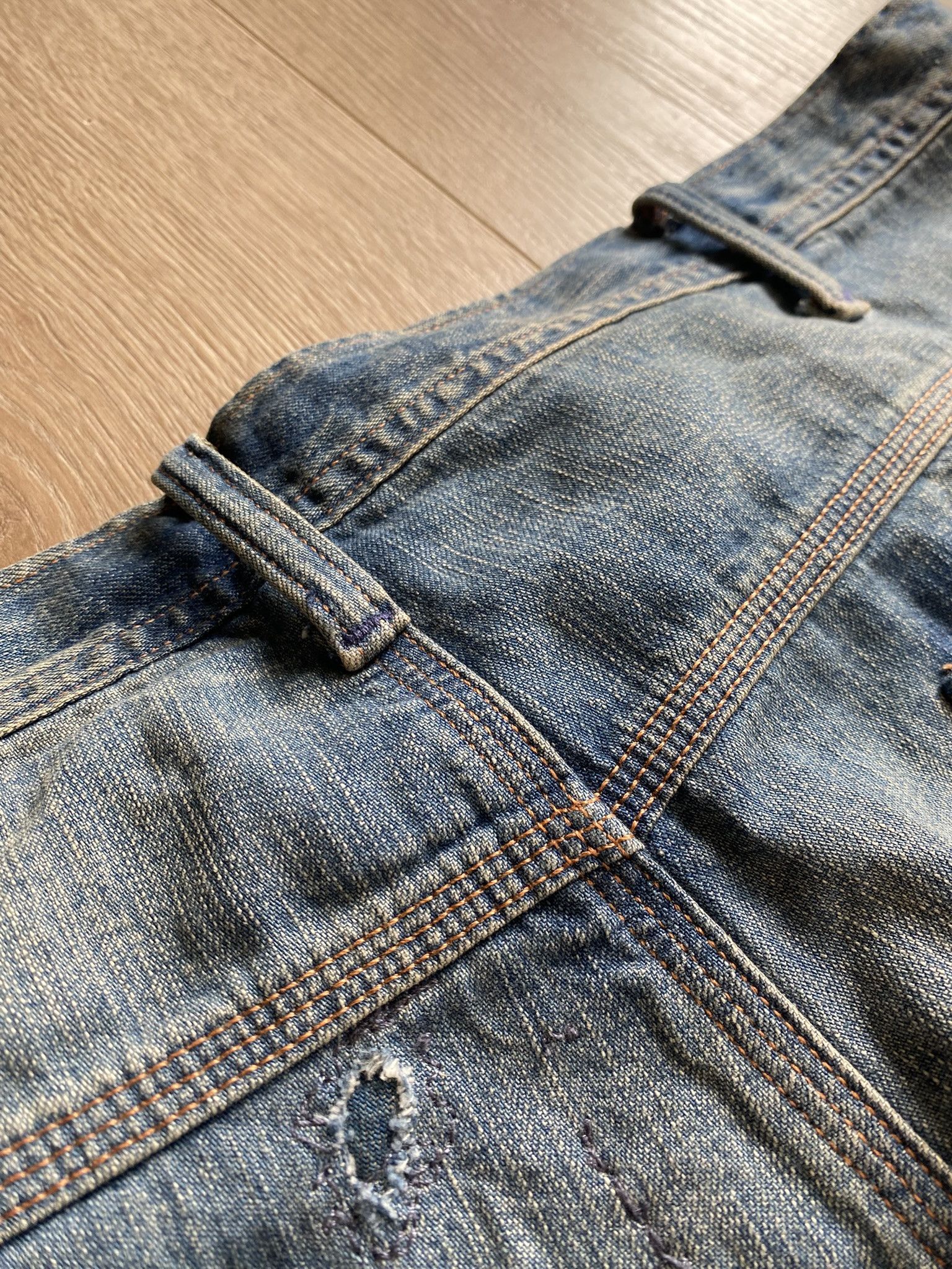 RRL Ralph Lauren Polo Ralph Lauren Relaxed Fit Distressed Carpenter Jean Size US 38 / EU 54 - 21 Thumbnail
