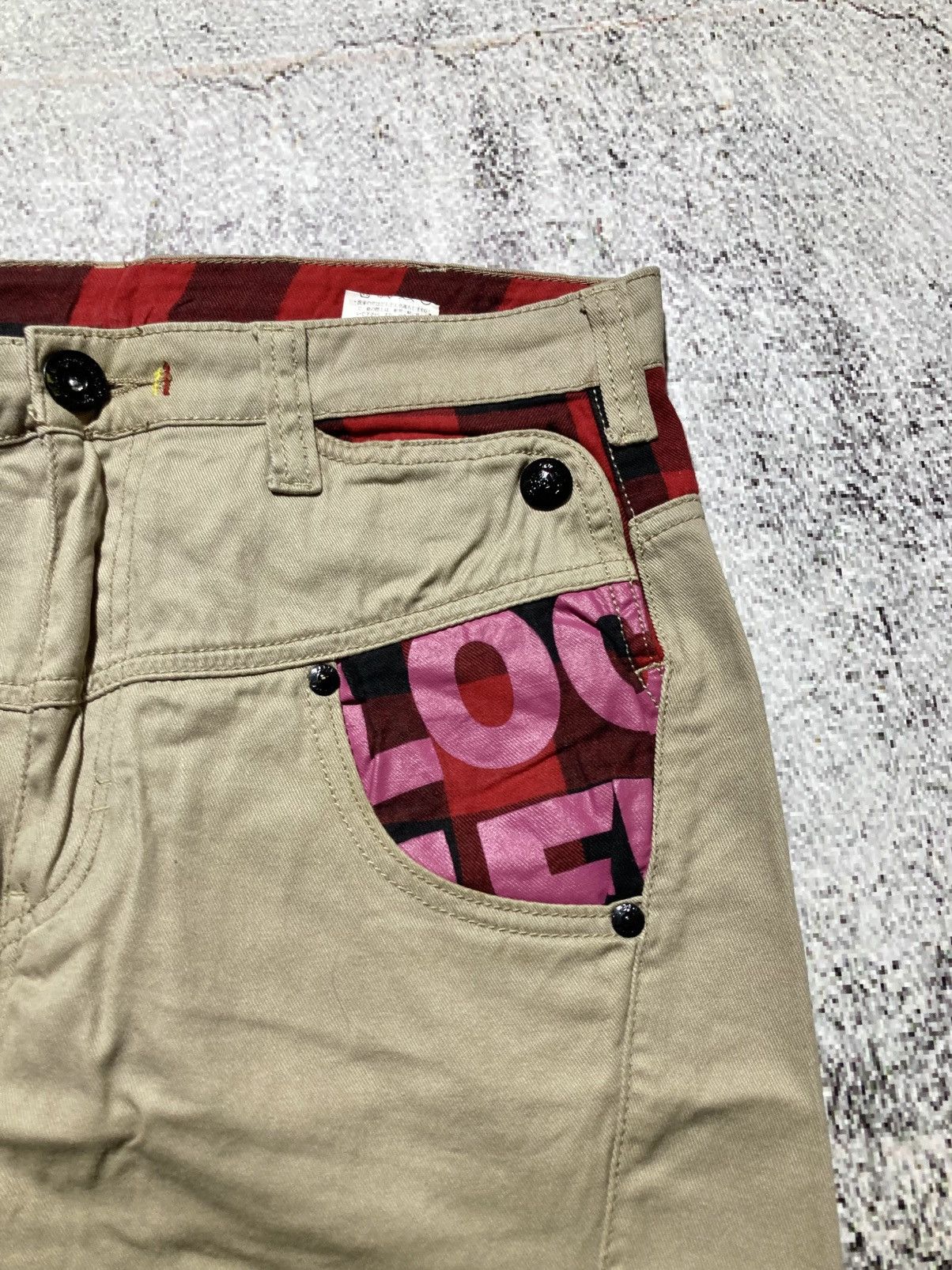 Japanese Brand 2000s Japanese Brand Biker Shortpants Punk Lgb Style Size US 29 - 5 Thumbnail