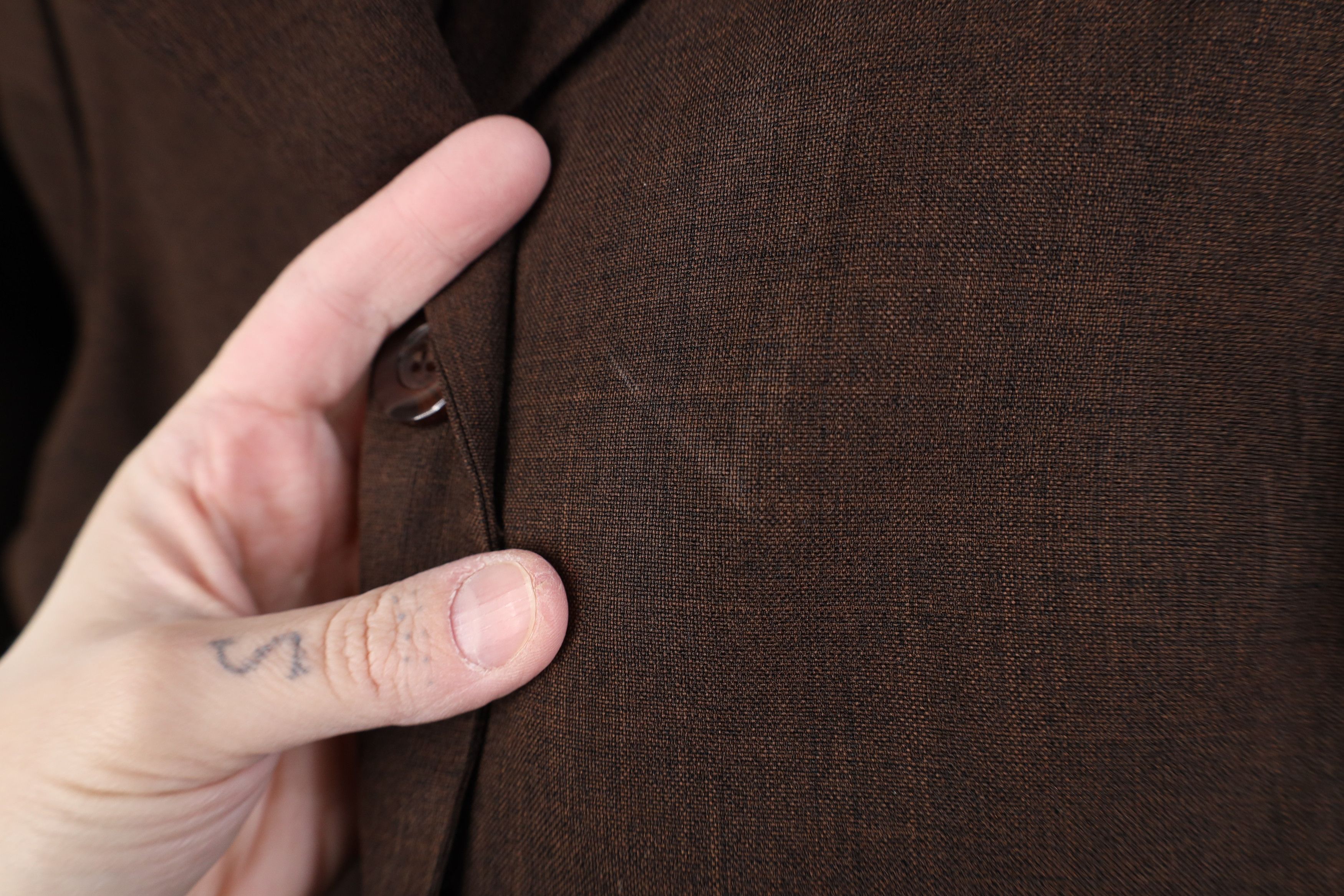 Vintage Vintage 70s 80s Streetwear Pocket Blazer Suit Jacket Brown Size XL / US 12-14 / IT 48-50 - 4 Thumbnail