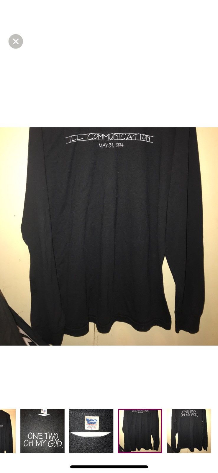 Band Tees Beastie boys 1994 Ill communication Size US XL / EU 56 / 4 - 6 Thumbnail