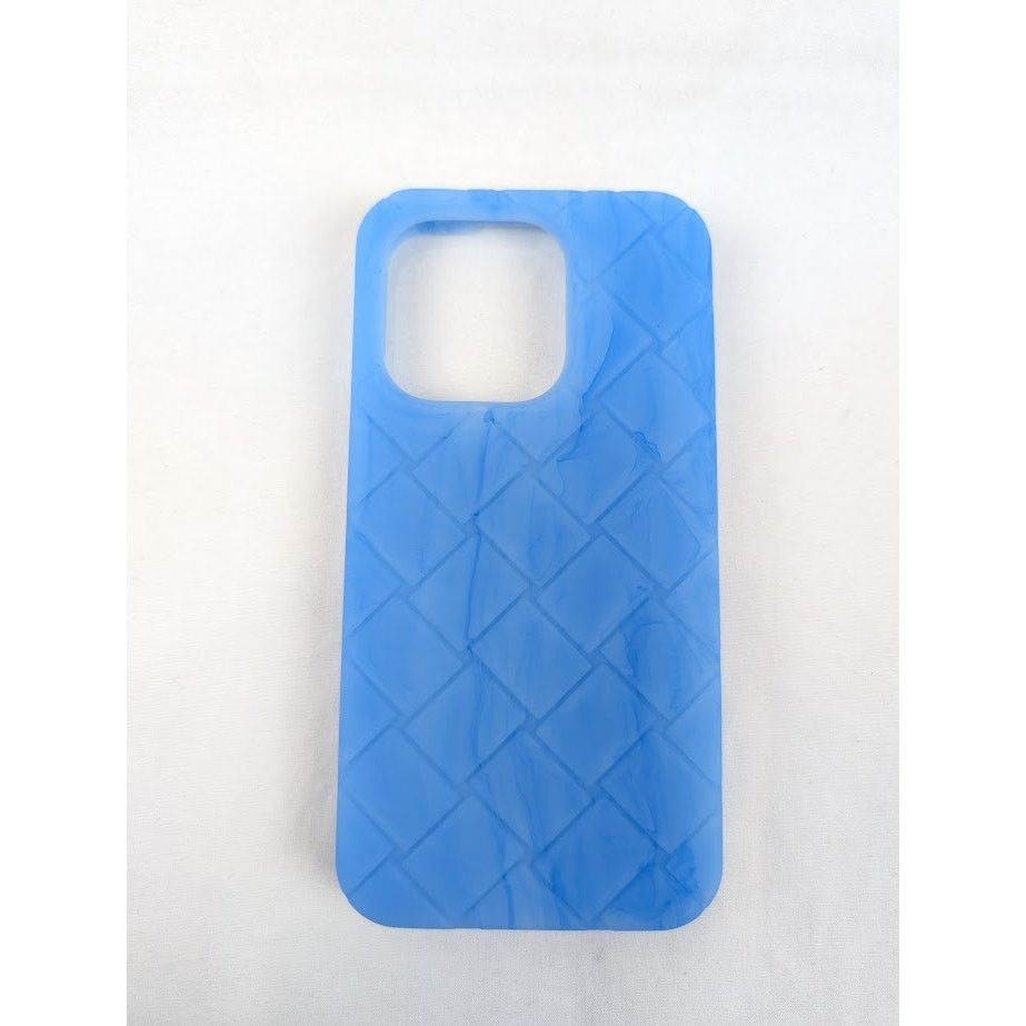 Bottega Veneta o1rshd1 Q:2 / Size: OS / Rubber Cover I Phone 14 Pro Blue Size ONE SIZE - 2 Thumbnail