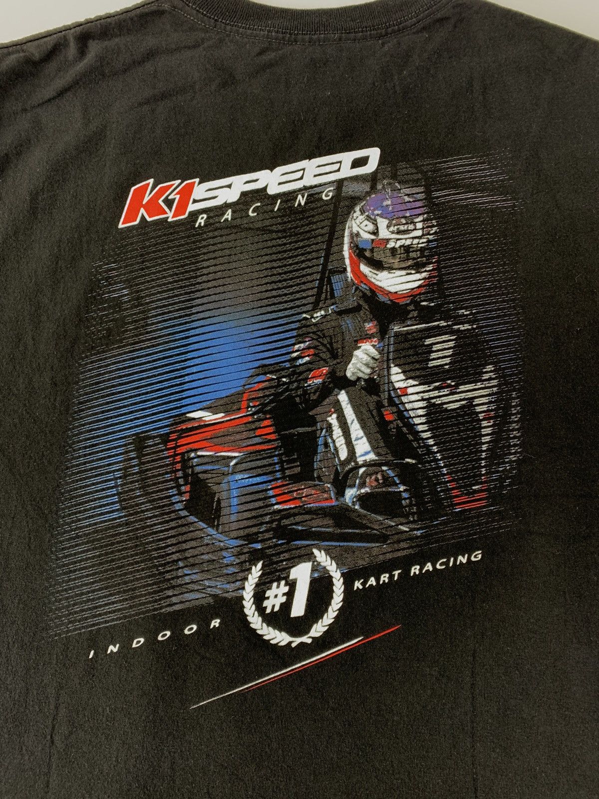 Vintage K1 Speed Racing #1 Kart Racing Competition Printed Tee Size US M / EU 48-50 / 2 - 5 Thumbnail