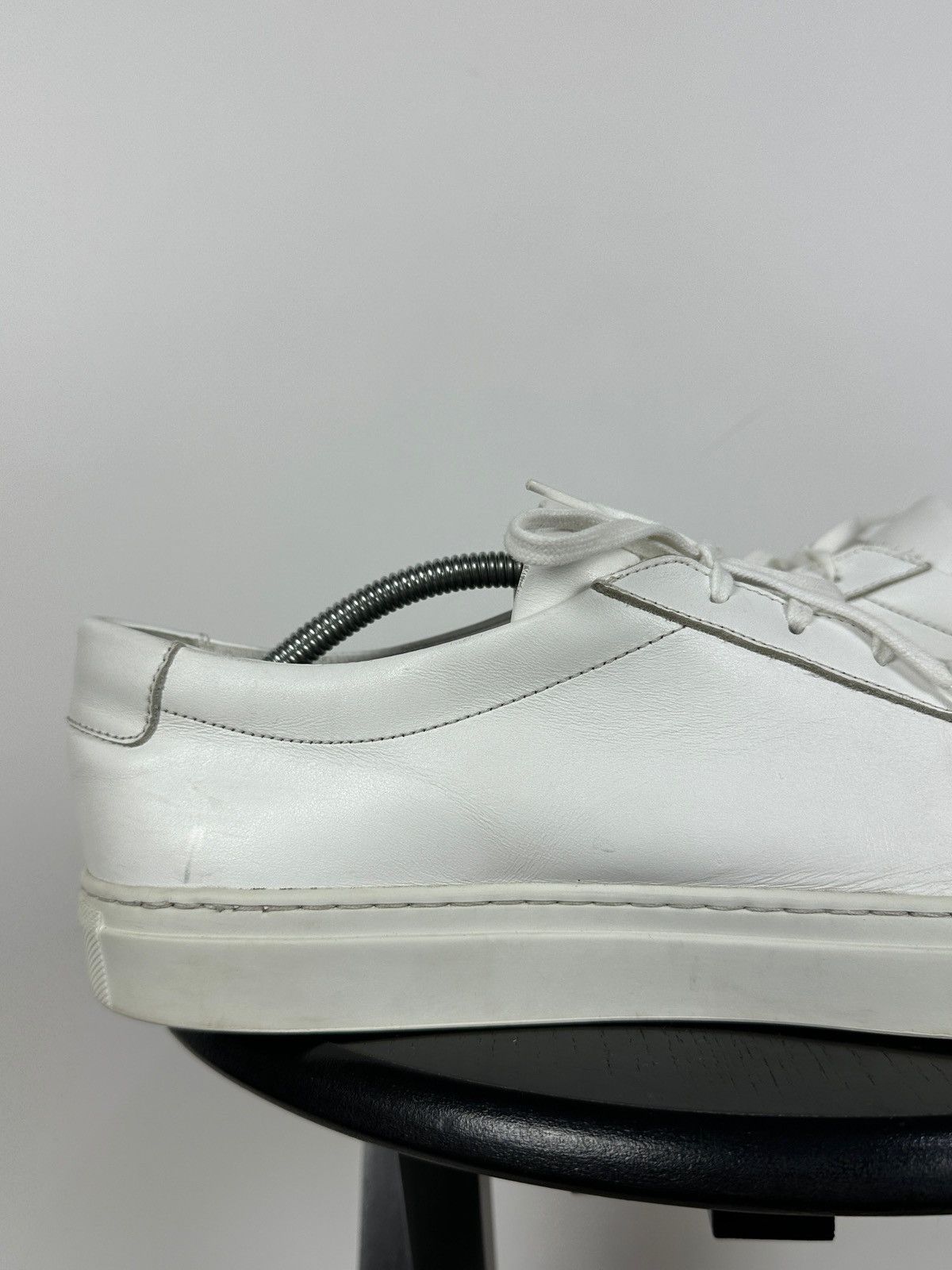 Common Projects Common Projects Original Achilles 1528 Low White Sneakers Size US 11 / EU 44 - 18 Thumbnail