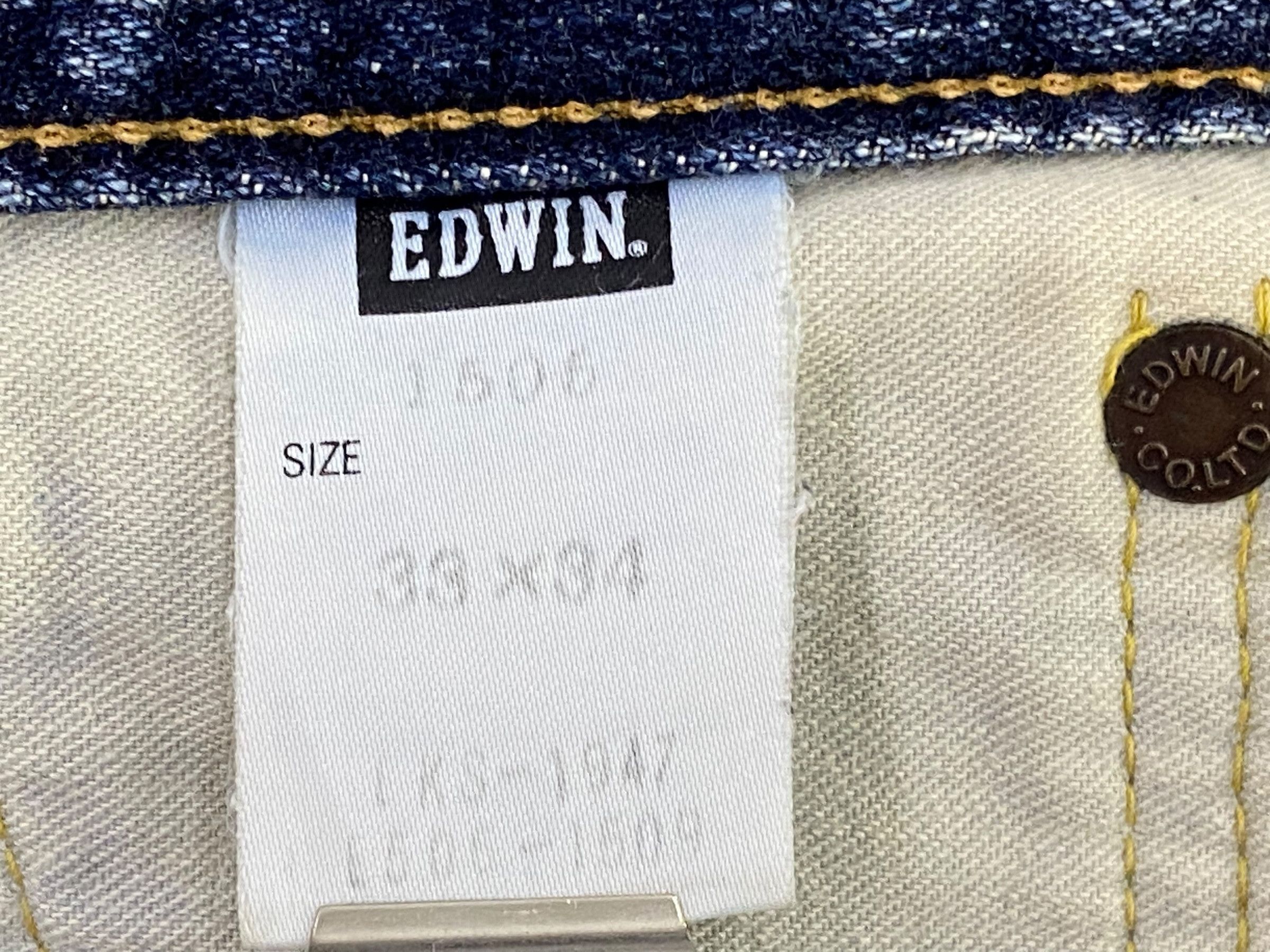 Edwin Edwin Selvedge Denim Jeans Distressed Selvedge Pants Japan Size US 32 / EU 48 - 9 Thumbnail