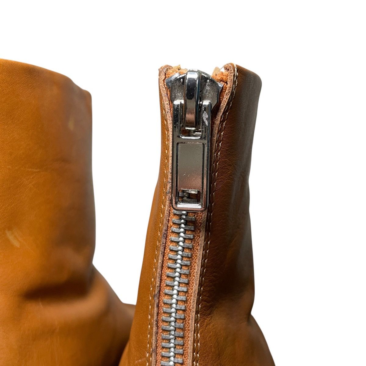 MM6 MM6 Maison Margiela Pebbled-leather Anatomic Ankle Boots Size US 8 / IT 38 - 6 Thumbnail