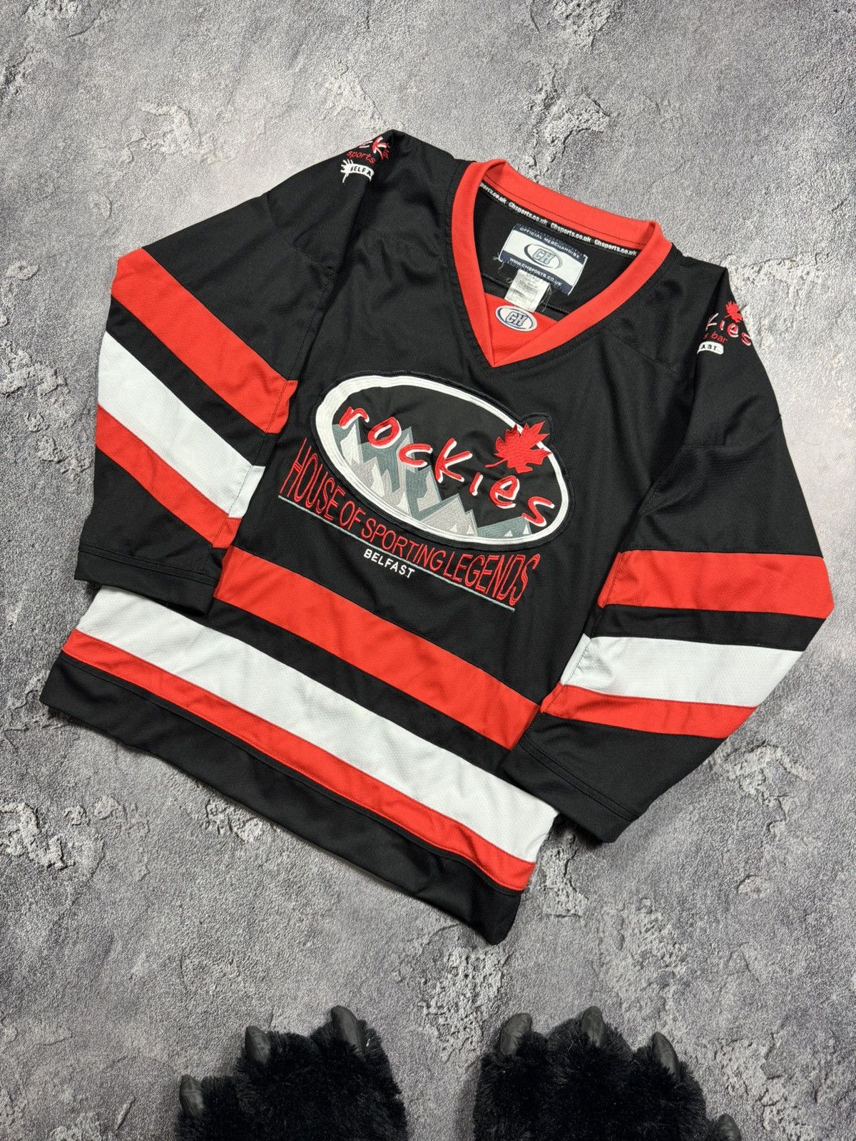 Other Vintage CH Sports "Rockies Belfast" Hockey Jersey Size US S / EU 44-46 / 1 - 1 Thumbnail