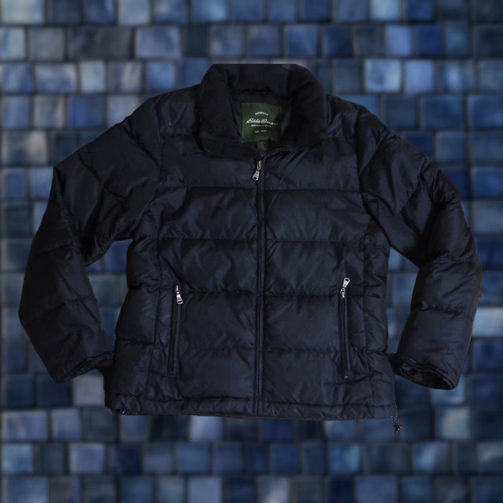 Eddie Bauer Eddie Bauer Black Goose Down Full Zip Outdoor Winter Puffer Jacket Womens M Size M / US 6-8 / IT 42-44 - 1 Thumbnail