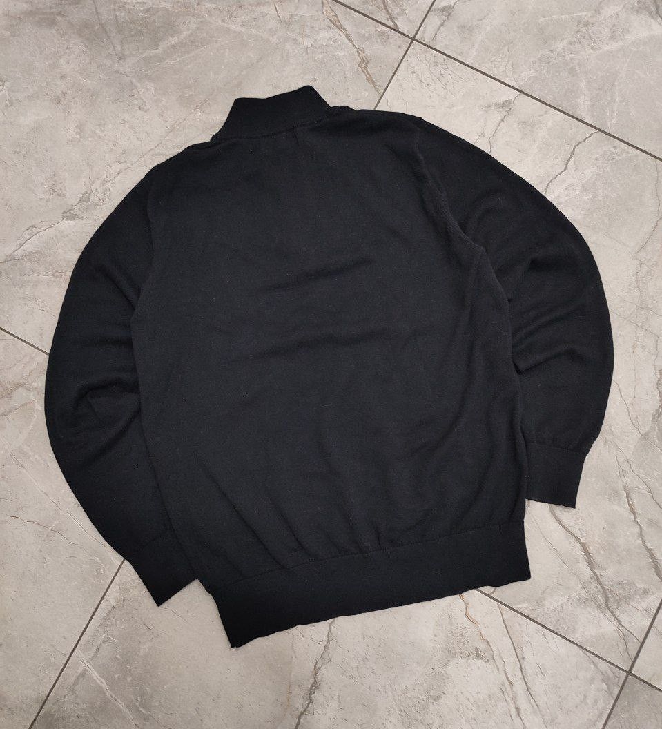 Other HOLLAND ESQUIRE Black Knit 1/4 zip Jumper England style Size US M / EU 48-50 / 2 - 8 Thumbnail