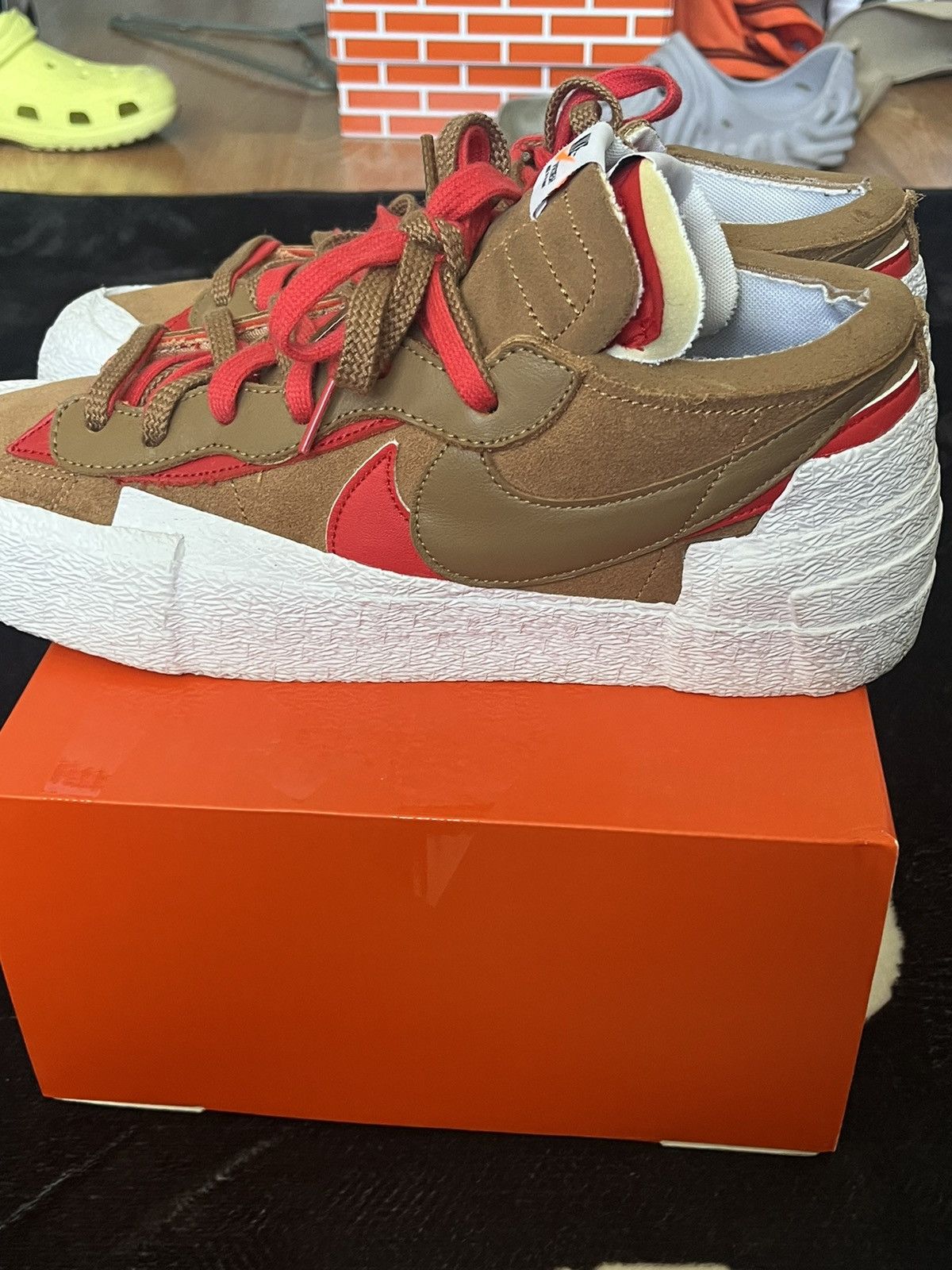 Nike × Sacai Nike Sacai Blazer “British Tan” sz.11 Size US 11.5 / EU 44-45 - 7 Thumbnail