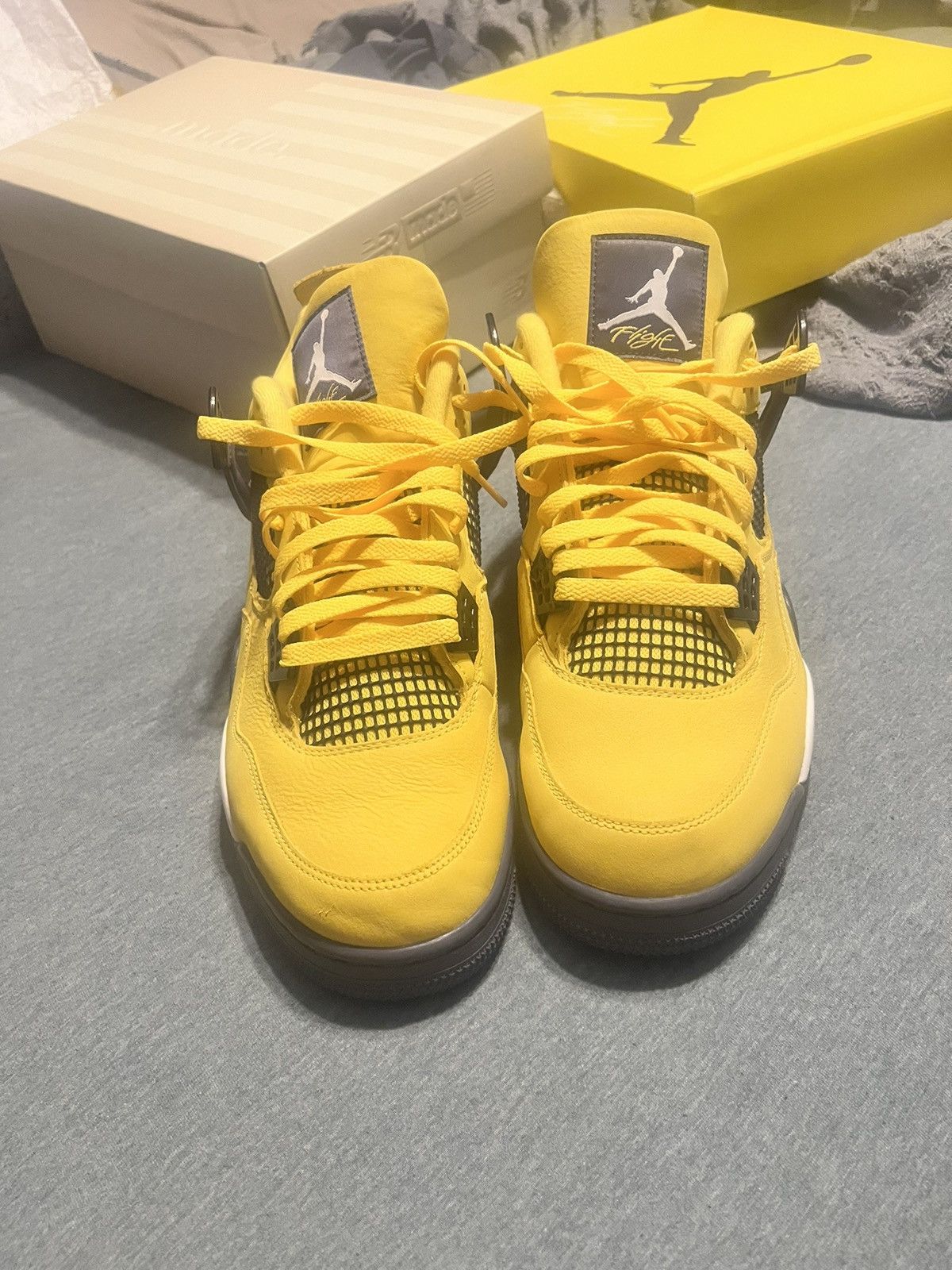 Jordan Brand × Nike AIR JORDAN 4 Lighting Size US 13 / EU 46 - 3 Thumbnail