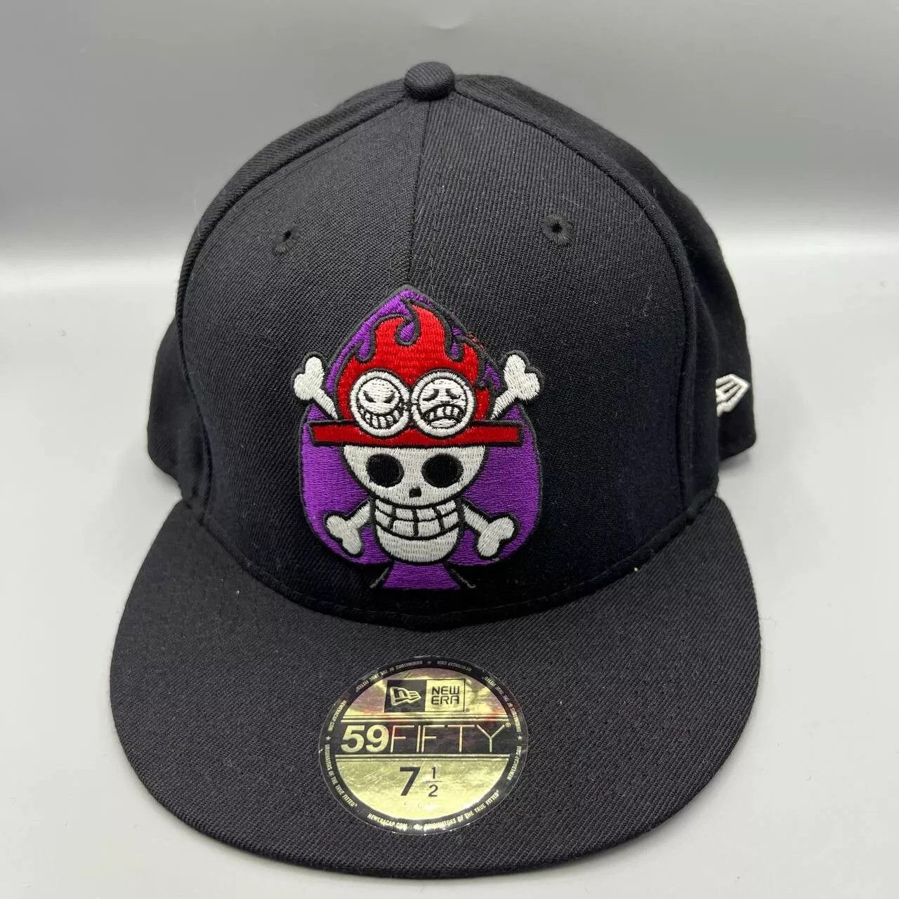 New Era One Piece Portgas D Ace Hat Men 7 1/2 59Fifty New Era Fitted Size ONE SIZE - 1 Thumbnail