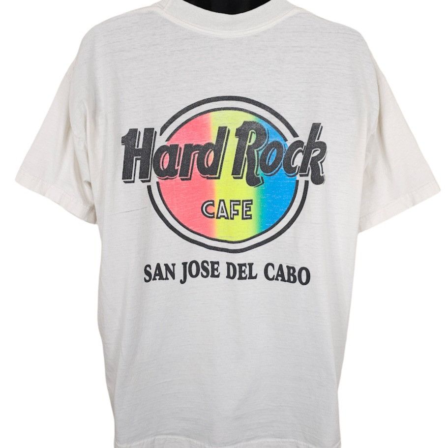 Hard Rock Cafe Hard Rock Cafe T Shirt Mens Size XL White San Jose Del Cabo Size US XL / EU 56 / 4 - 1 Thumbnail