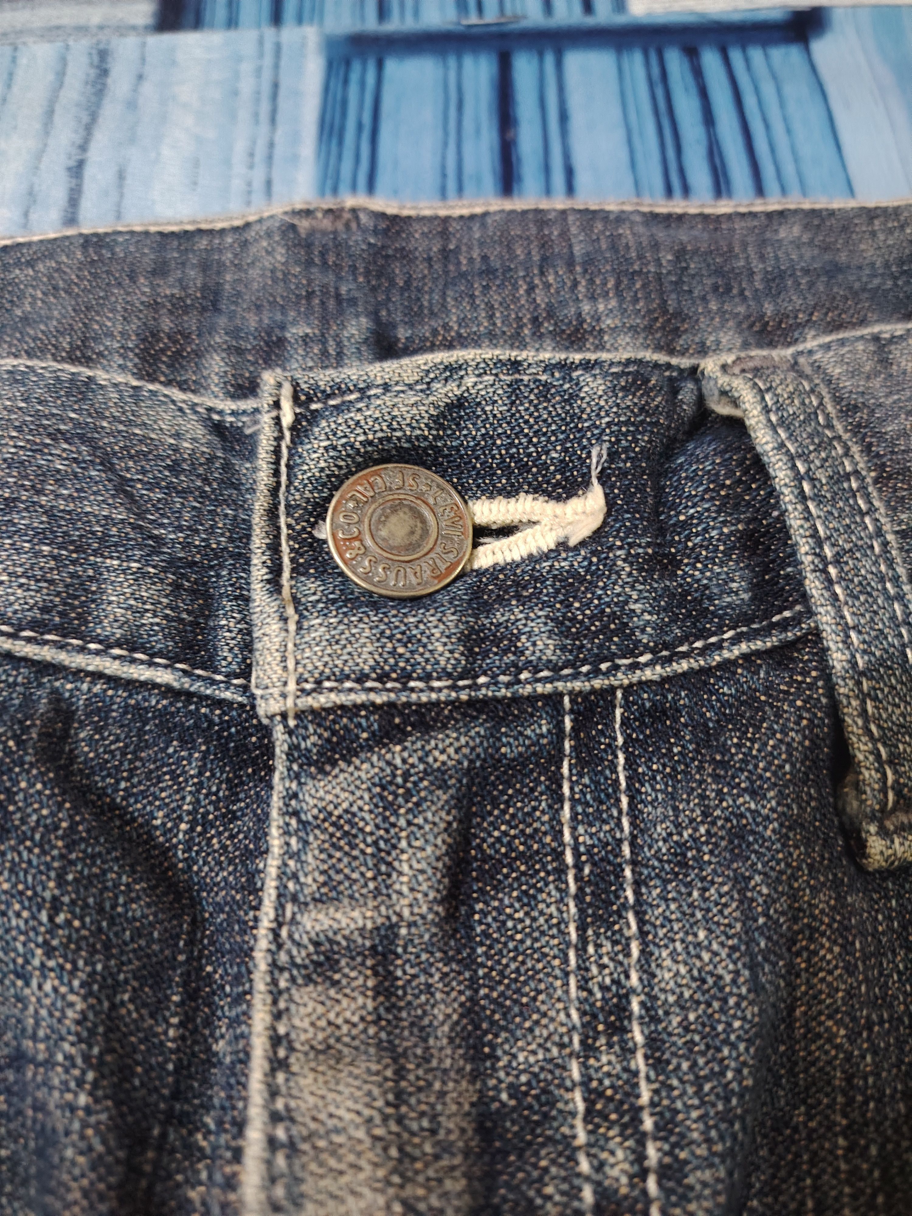 Vintage Distressed Levi's Flared Japan Jeans Size US 31 - 6 Thumbnail