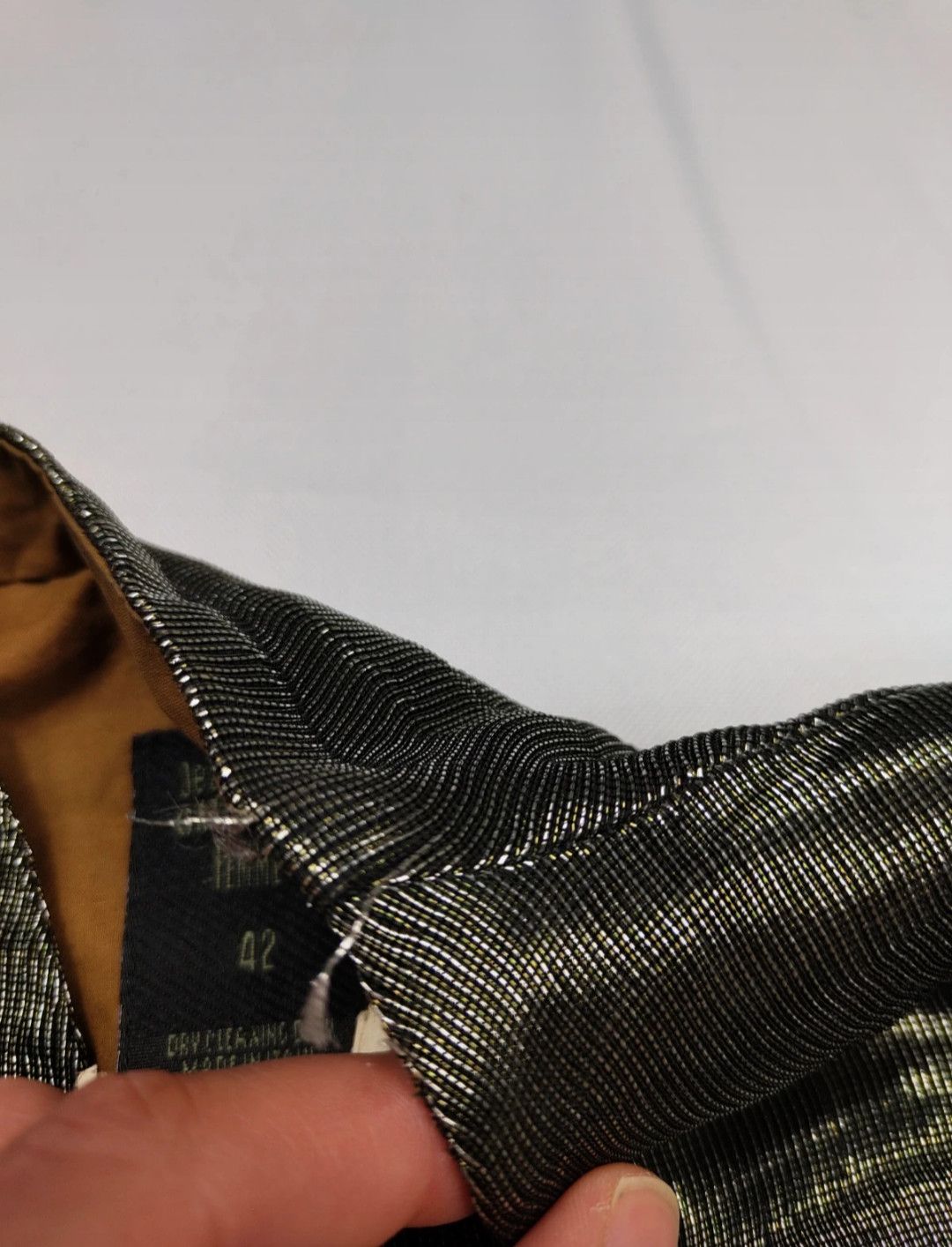 Jean Paul Gaultier 80s Vintage Jean Paul Gaultier Metallic Thread Vest Size M / US 6-8 / IT 42-44 - 11 Thumbnail