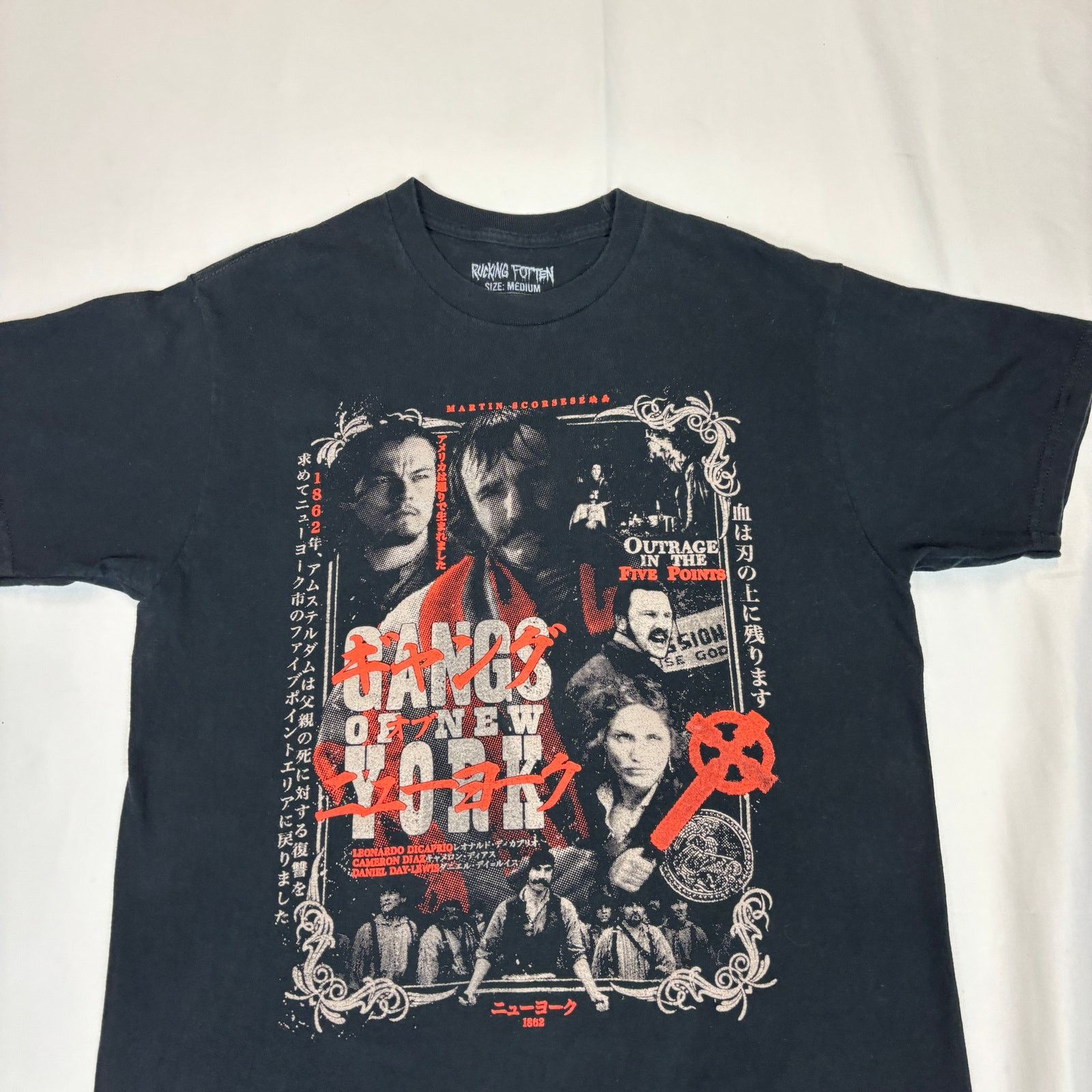 Rucking Fotten Rucking Fotten The Gangs of New York Tee Shirt Men's Medium Size US M / EU 48-50 / 2 - 2 Thumbnail