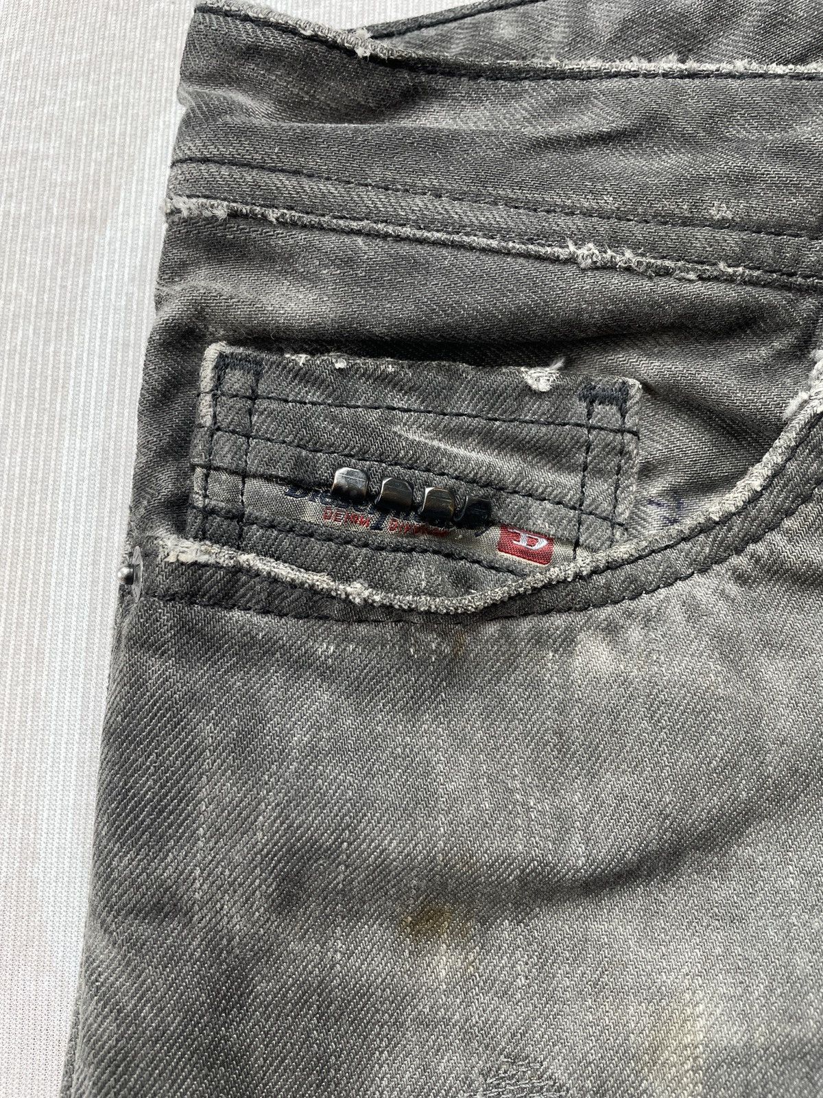 Diesel DIESEL SAFADO DISTRESSED JEAN Size US 32 / EU 48 - 6 Thumbnail