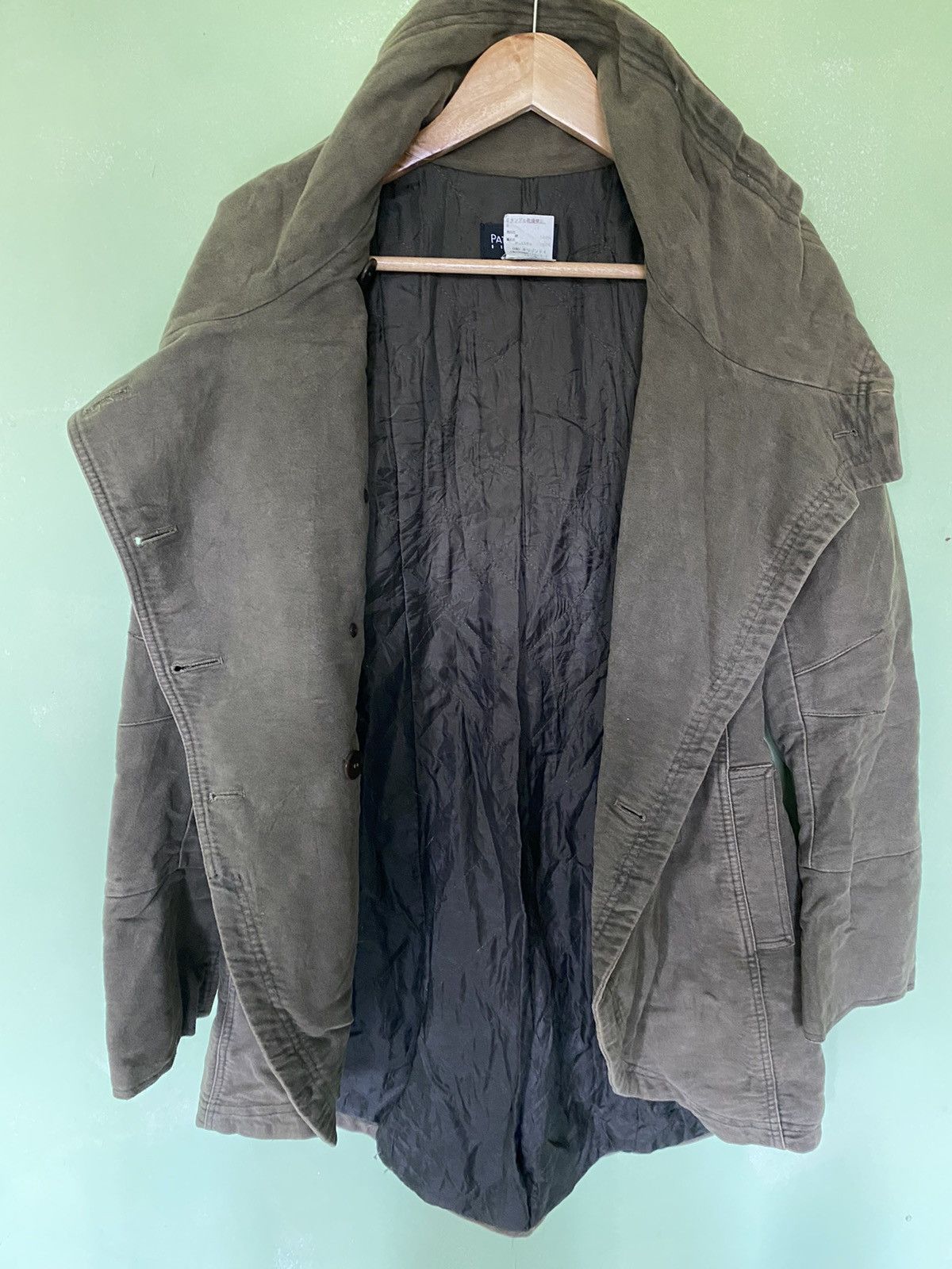 Designer × Patrizia Pepe Patrizia pepe peat coat tarta Green Parka Jacket Size S / US 4 / IT 40 - 4 Thumbnail