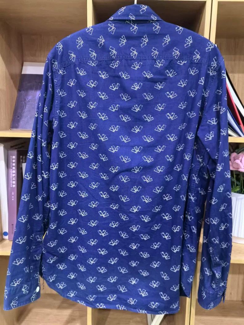 RRL Ralph Lauren RRL Ralph Lauren Poker card pattern workwear shirt Size US M / EU 48-50 / 2 - 2 Thumbnail