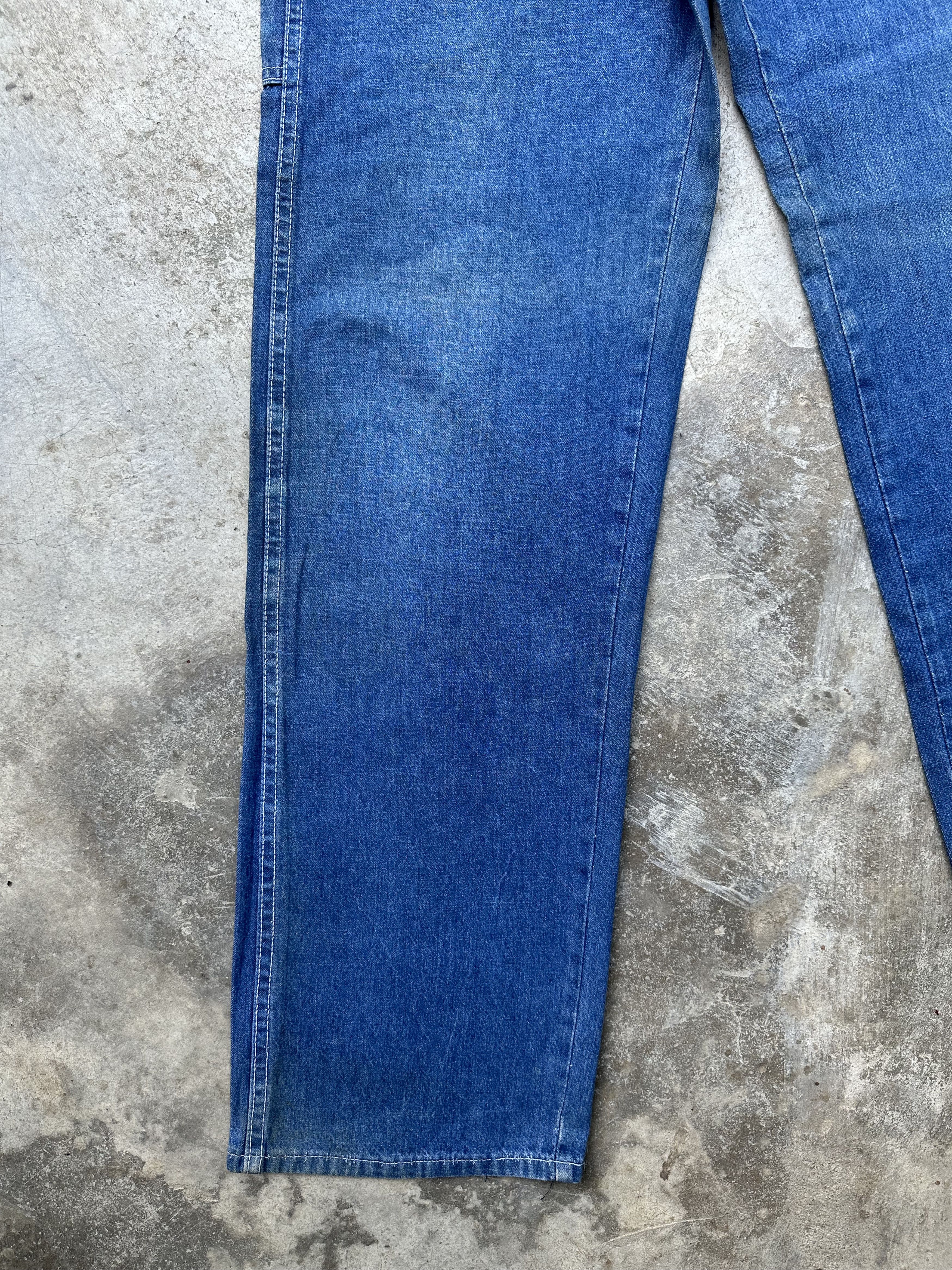 Vintage Vintage 70s Big Yank Carpenter Patina Denim Pant Size US 29 - 6 Thumbnail