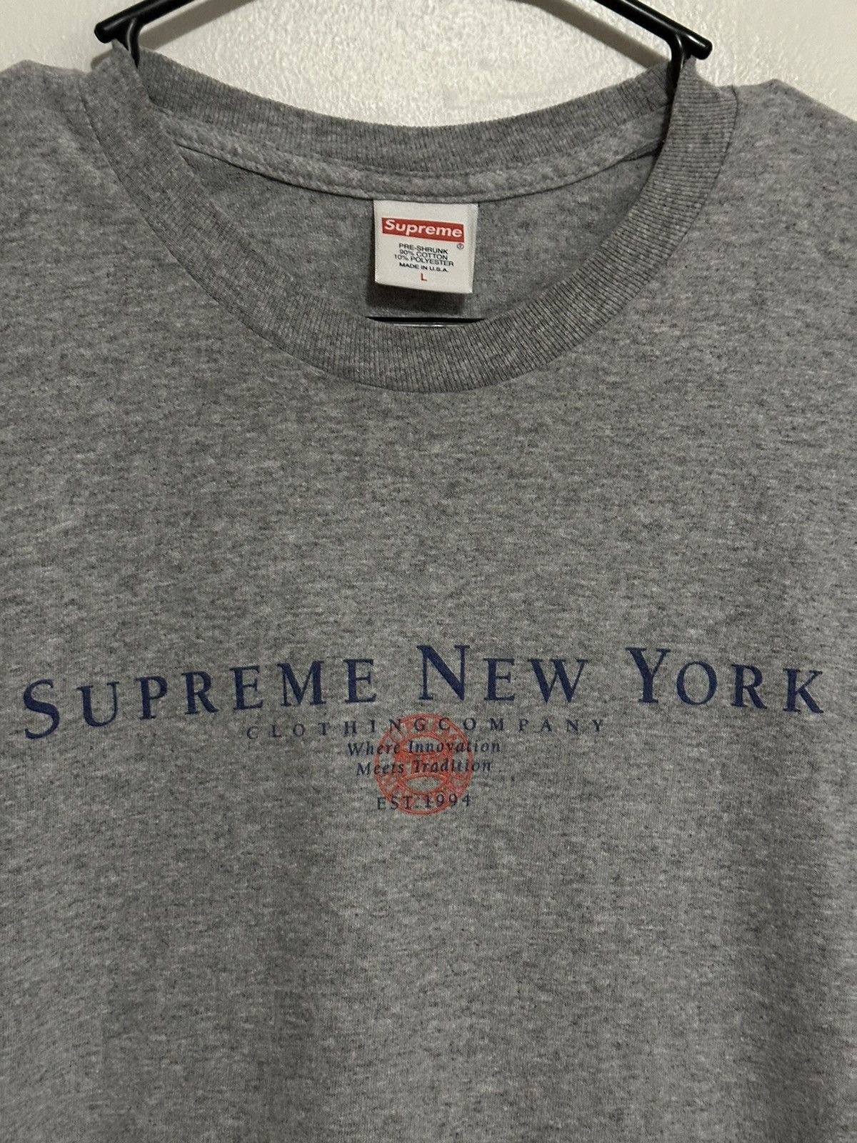 Supreme Supreme Tradition Tee Size US L / EU 52-54 / 3 - 2 Thumbnail