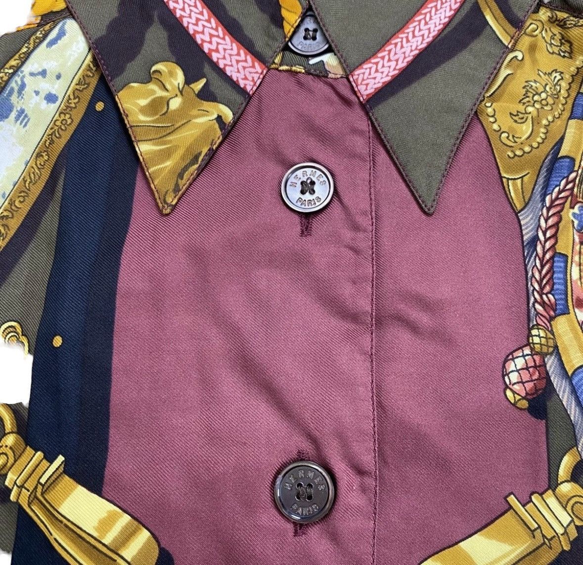 Hermes HOLY GRAILS!! Archives 90s Hermes ALL OVER PRINT SHIRT Size US L / EU 52-54 / 3 - 5 Thumbnail