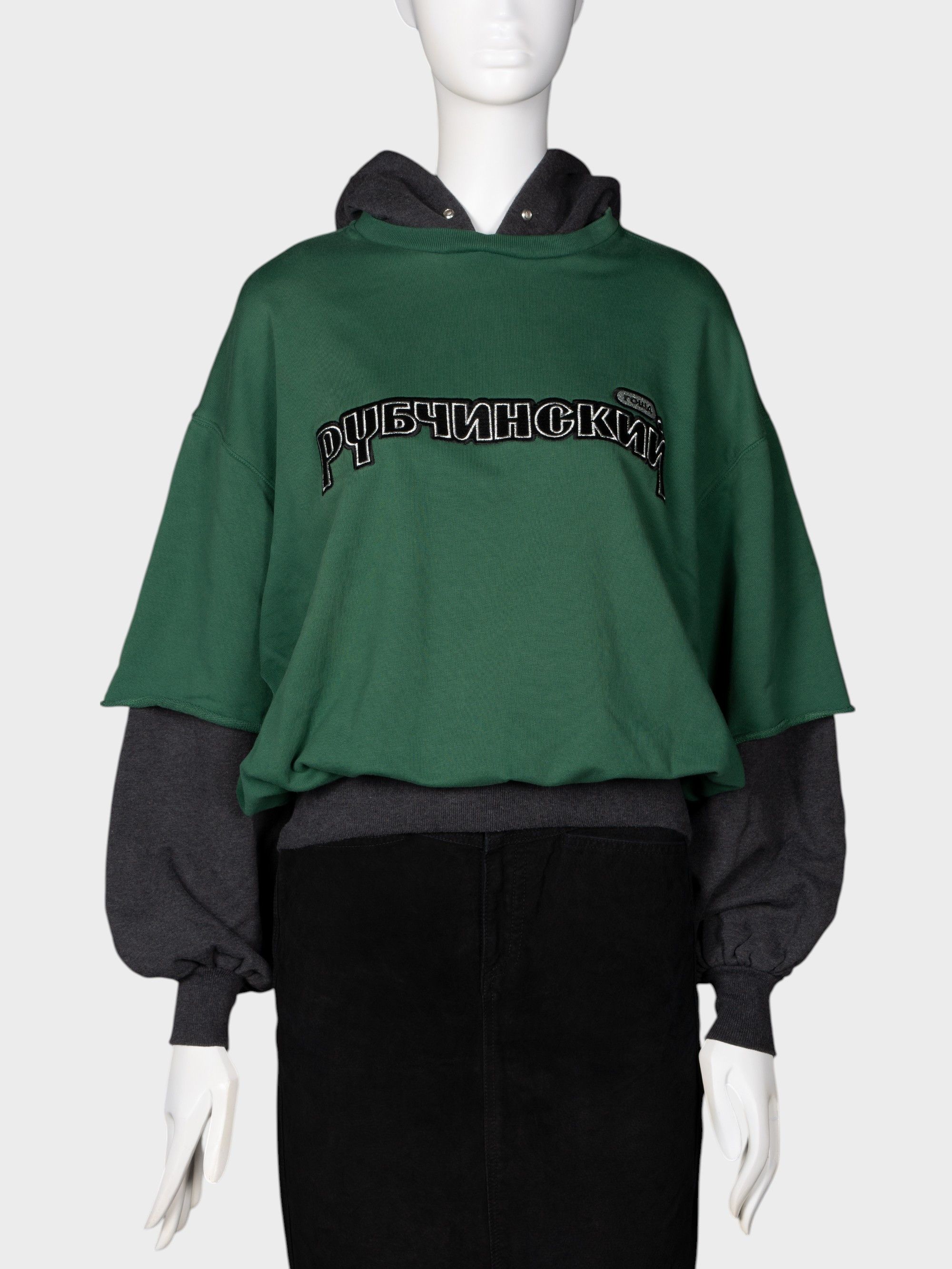 Gosha Rubchinskiy Gosha Rubchinskiy - S/S 2018 - combo hoodie Size US S / EU 44-46 / 1 - 6 Thumbnail