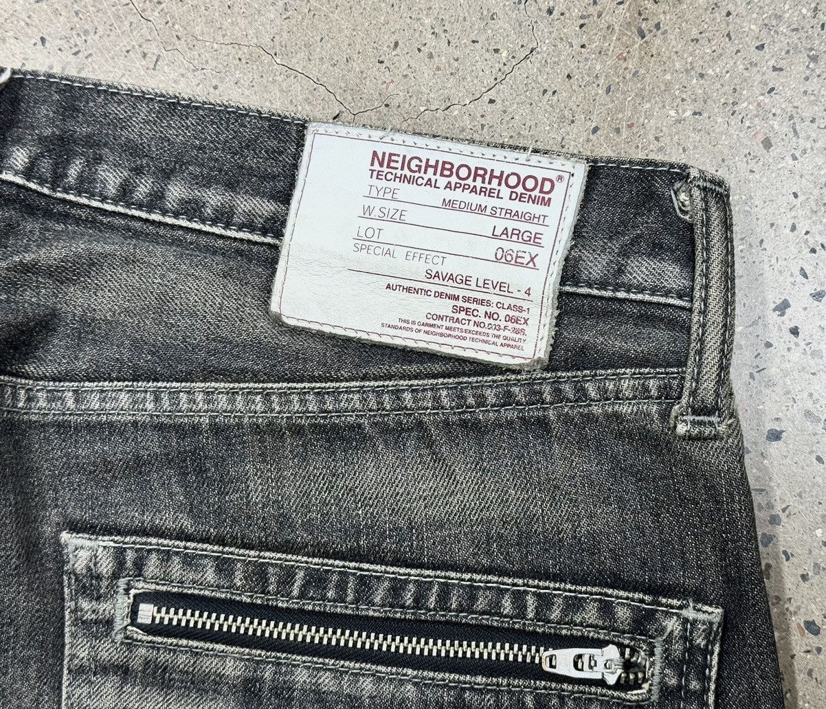 Neighborhood Neighborhood NBHD 06ex Savage Denim，Medium Straight size L Size US 34 / EU 50 - 9 Thumbnail