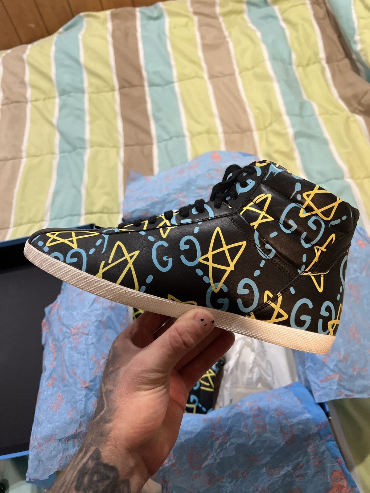 Gucci Gucci Ghost sneakers Size US 9.5 / EU 42-43 - 6 Thumbnail