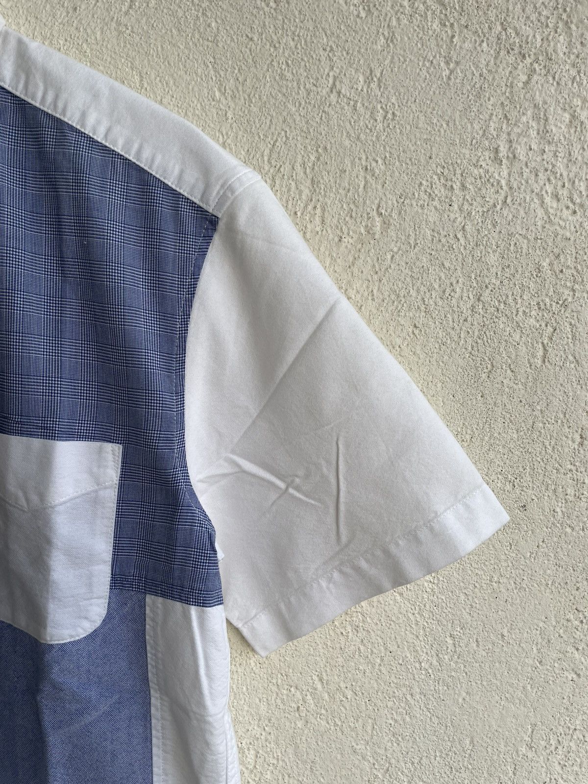 Issey Miyake 2000s issey Miyake Archival Patchwork Colorblock Shirt y’s Size US L / EU 52-54 / 3 - 4 Thumbnail
