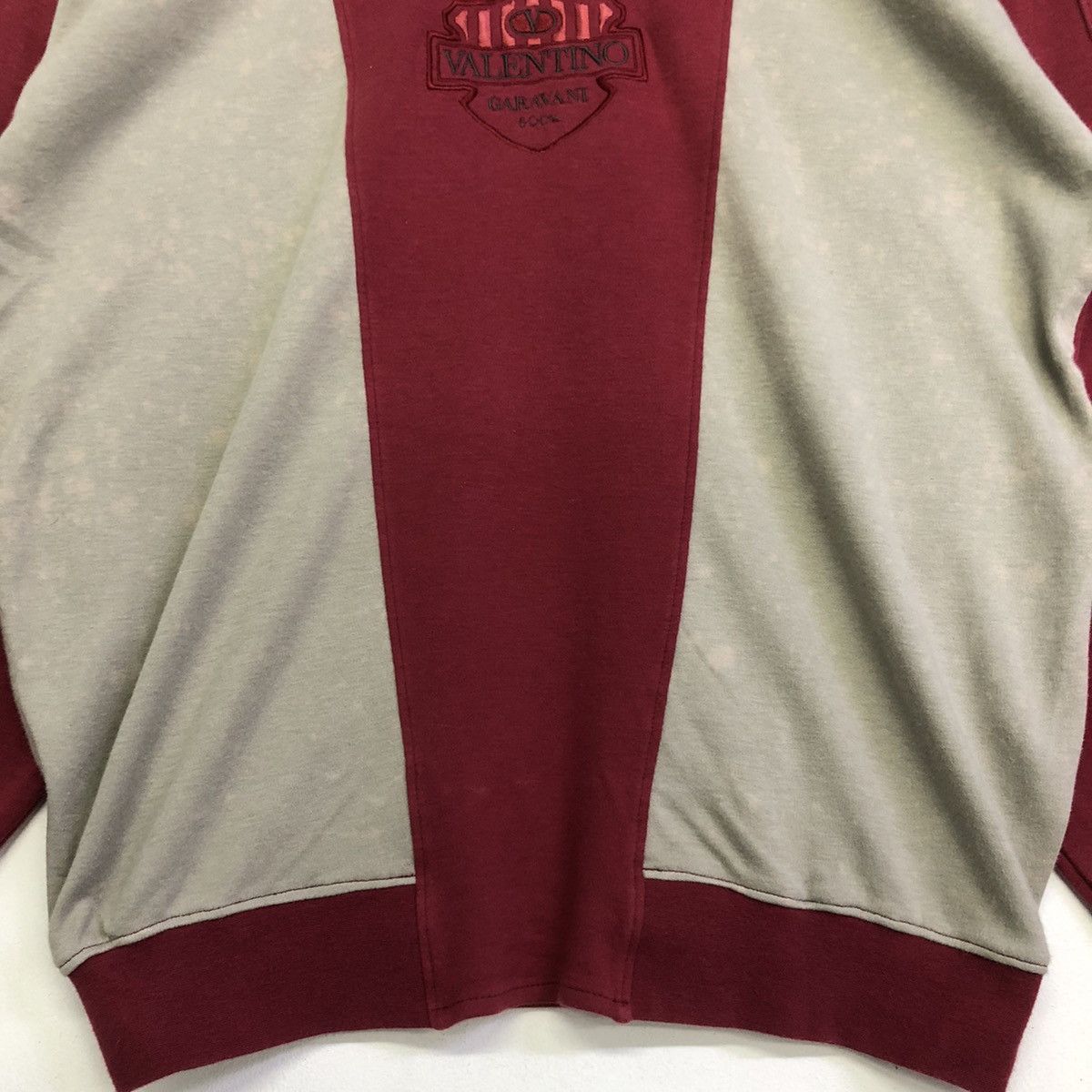 Designer × Valentino × Vintage Vintage Valentino Garavani embriodered logo Sweatshirt Size US M / EU 48-50 / 2 - 9 Thumbnail