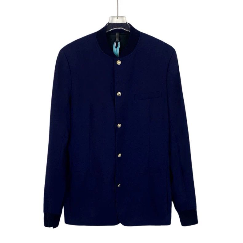 Dior Dior Dark blue wool single-breasted long-sleeved jacket 250 Size US M / EU 48-50 / 2 - 1 Thumbnail