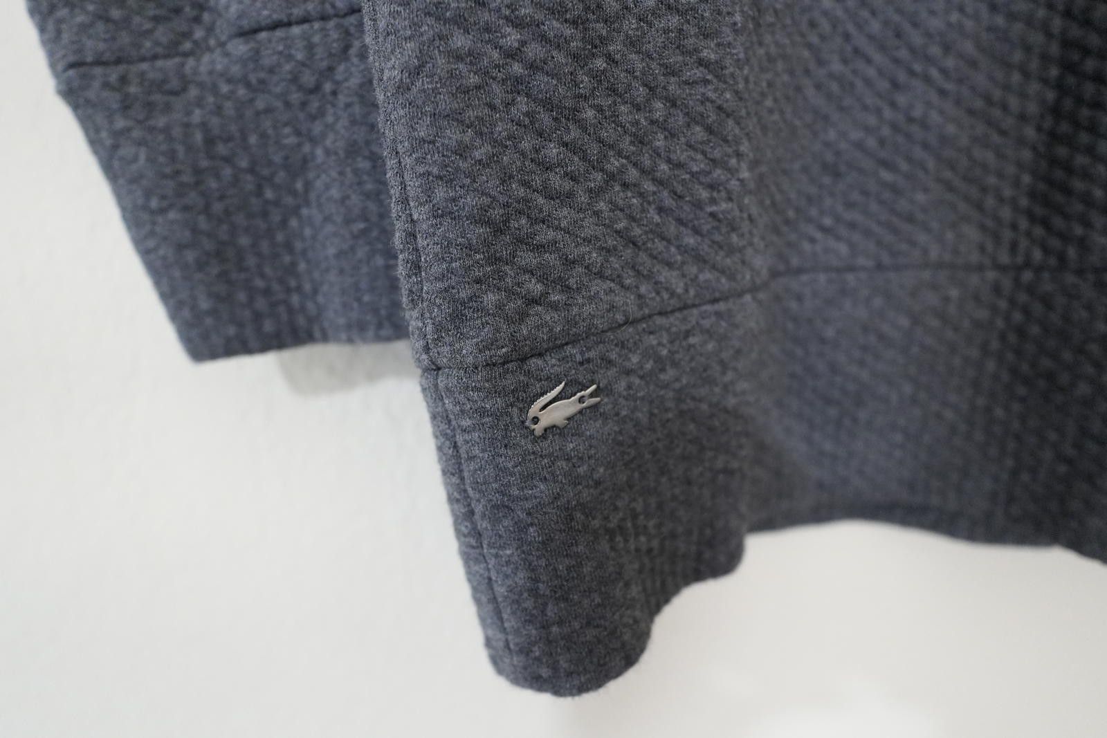 Lacoste Lacoste Crewneck Women's 40 Grey Double Pocket Size M / US 6-8 / IT 42-44 - 3 Thumbnail