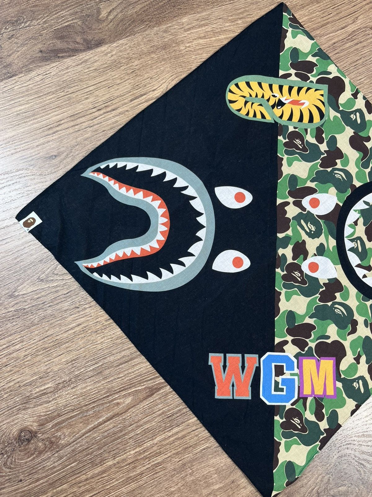 Bape ABC Camo Shark Bandana Size ONE SIZE - 3 Thumbnail