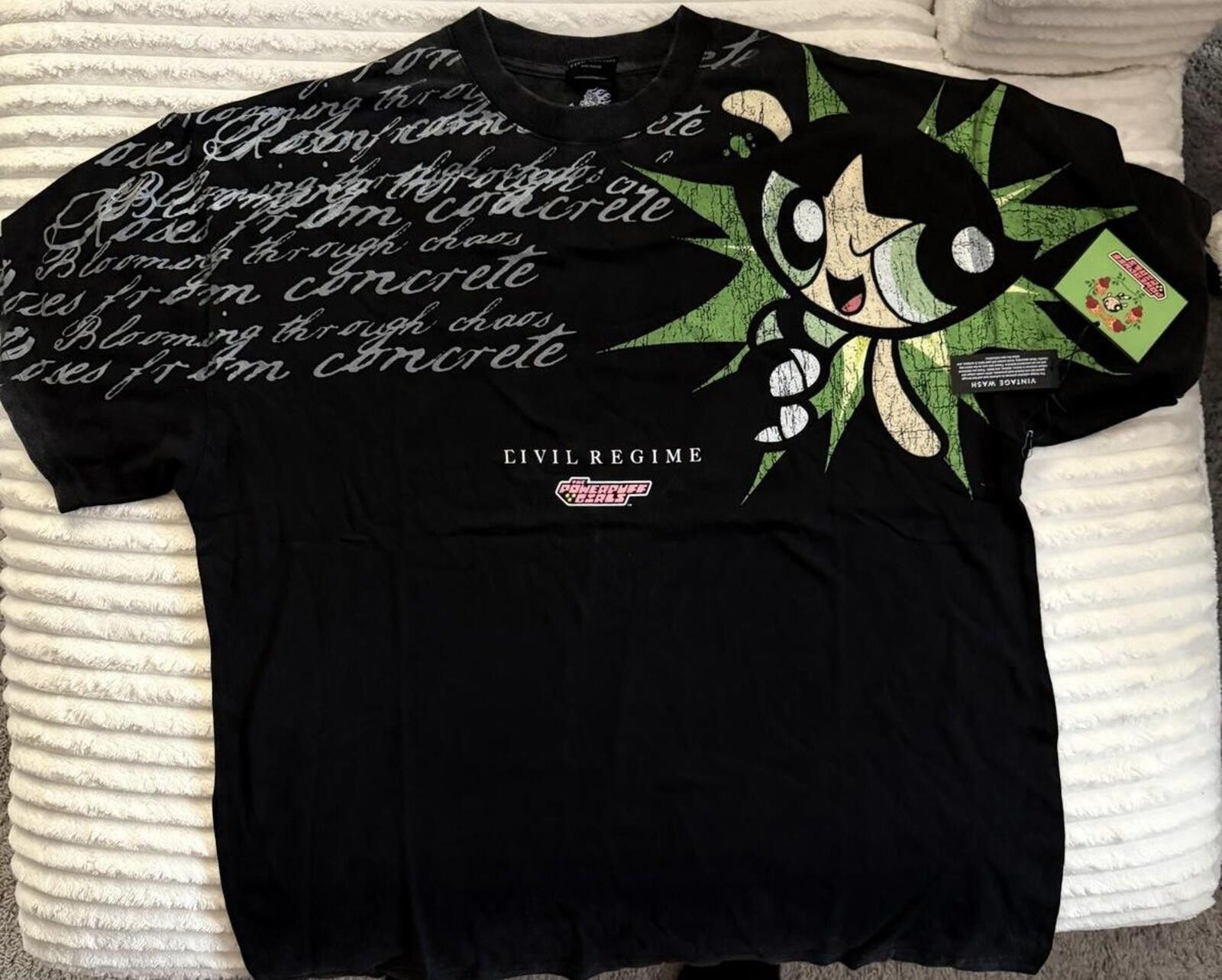 Civil Regime Civil Regime Buttercup Graphic Tee Y2K Streetwear XXL OS Size ONE SIZE - 1 Thumbnail